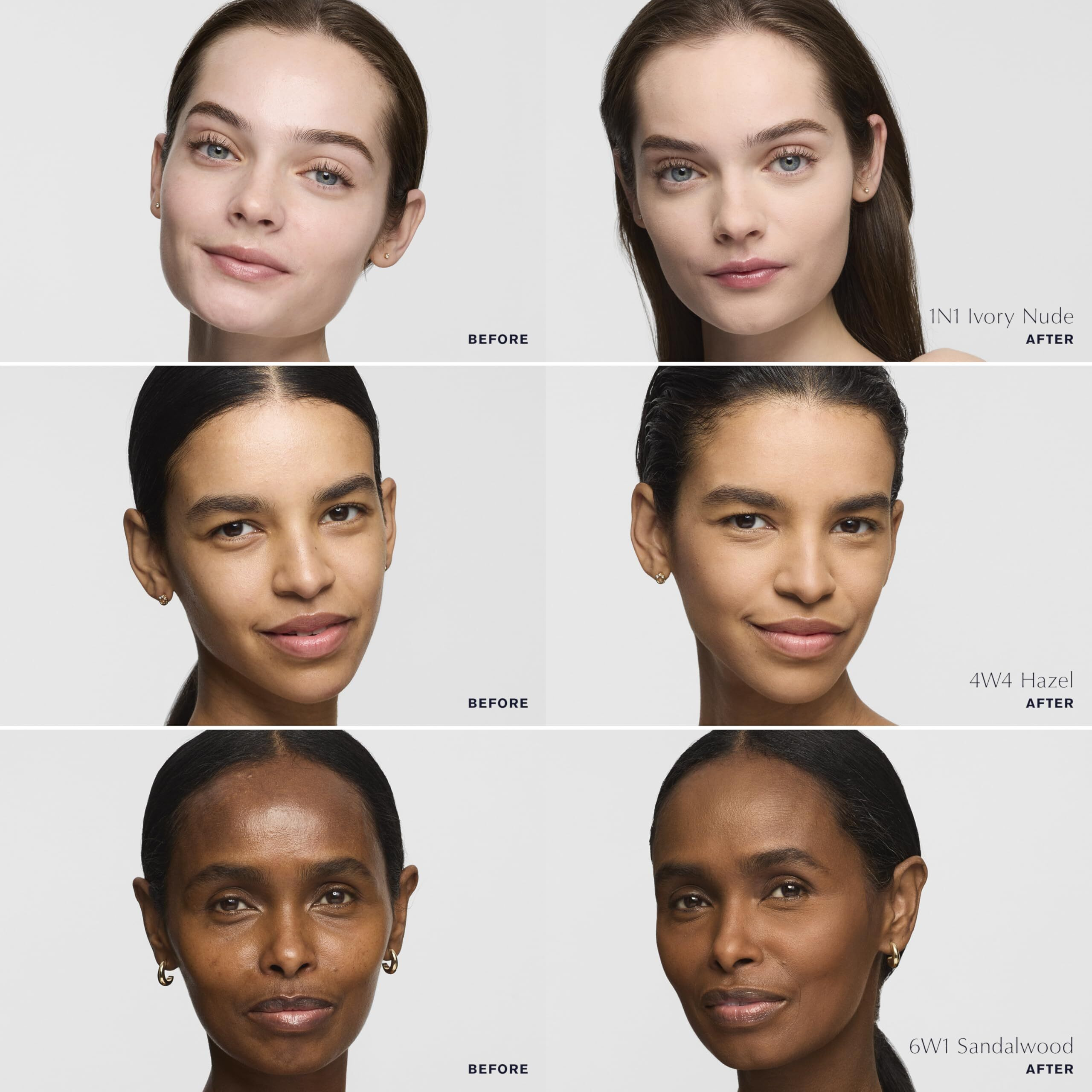 Est  E Lauder Double Wear 12-Hour Stay-In-Place Matte Powder Foundation | Controls Oil & Shine, 0.39 Ounce, 6W1 Sandalwood