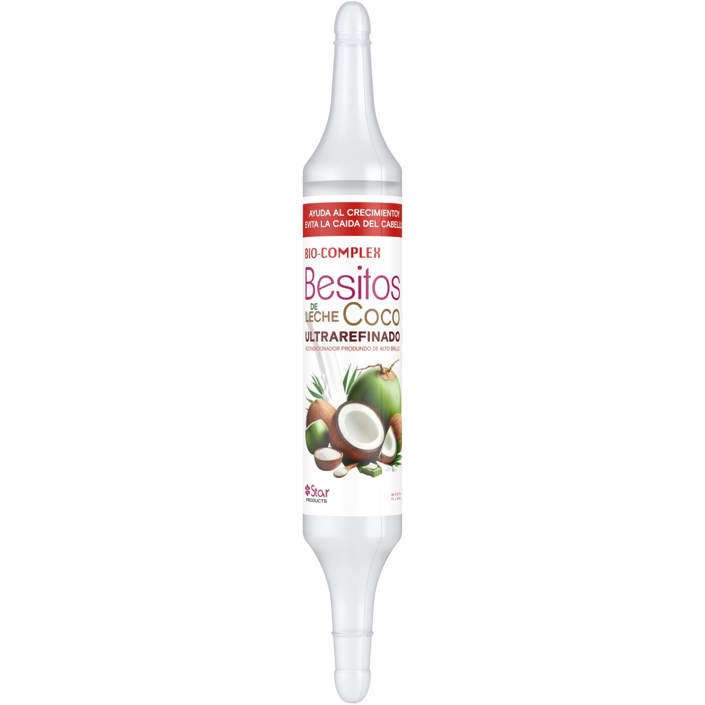 Bio Complex Coconut Oil Capsules 1 Pack - 0.61 Oz Each, Deep Moisturizing Hair Treatment For Repair, Hydration, And Strengthening
