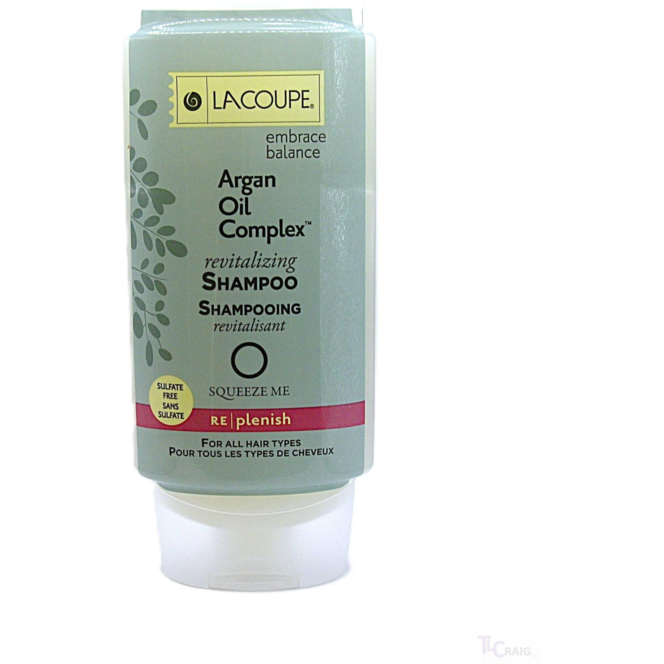 Lacoupe Embrace Balance Argon Oil Complex Revitalizing Shampoo And Conditioner