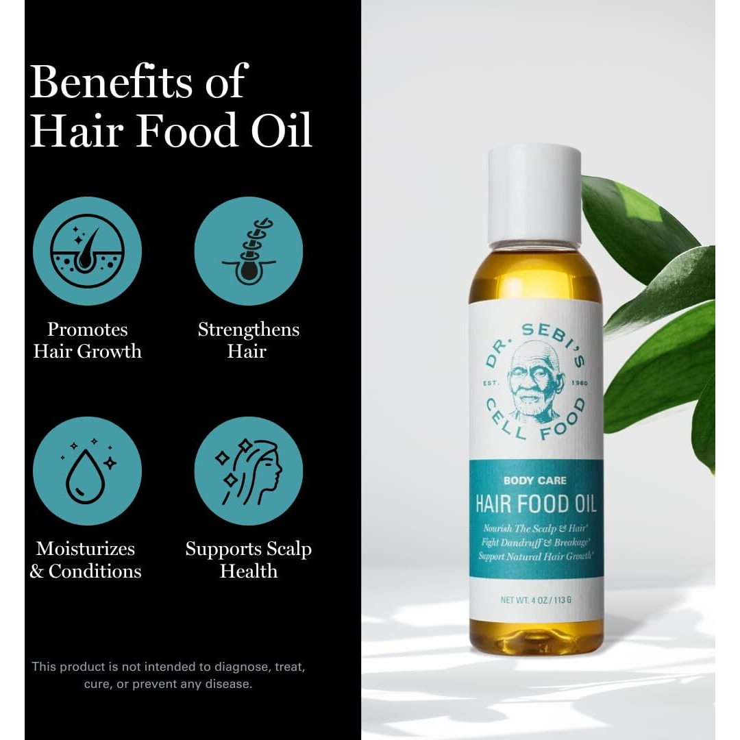 Dr. Sebis Batana Oil For Hair Growth - 100% Natural Hair Oil With Coconut And Olive - Supports Scalp Health And Stronger Hair - Plant-Based Formula - 4 Fl Oz