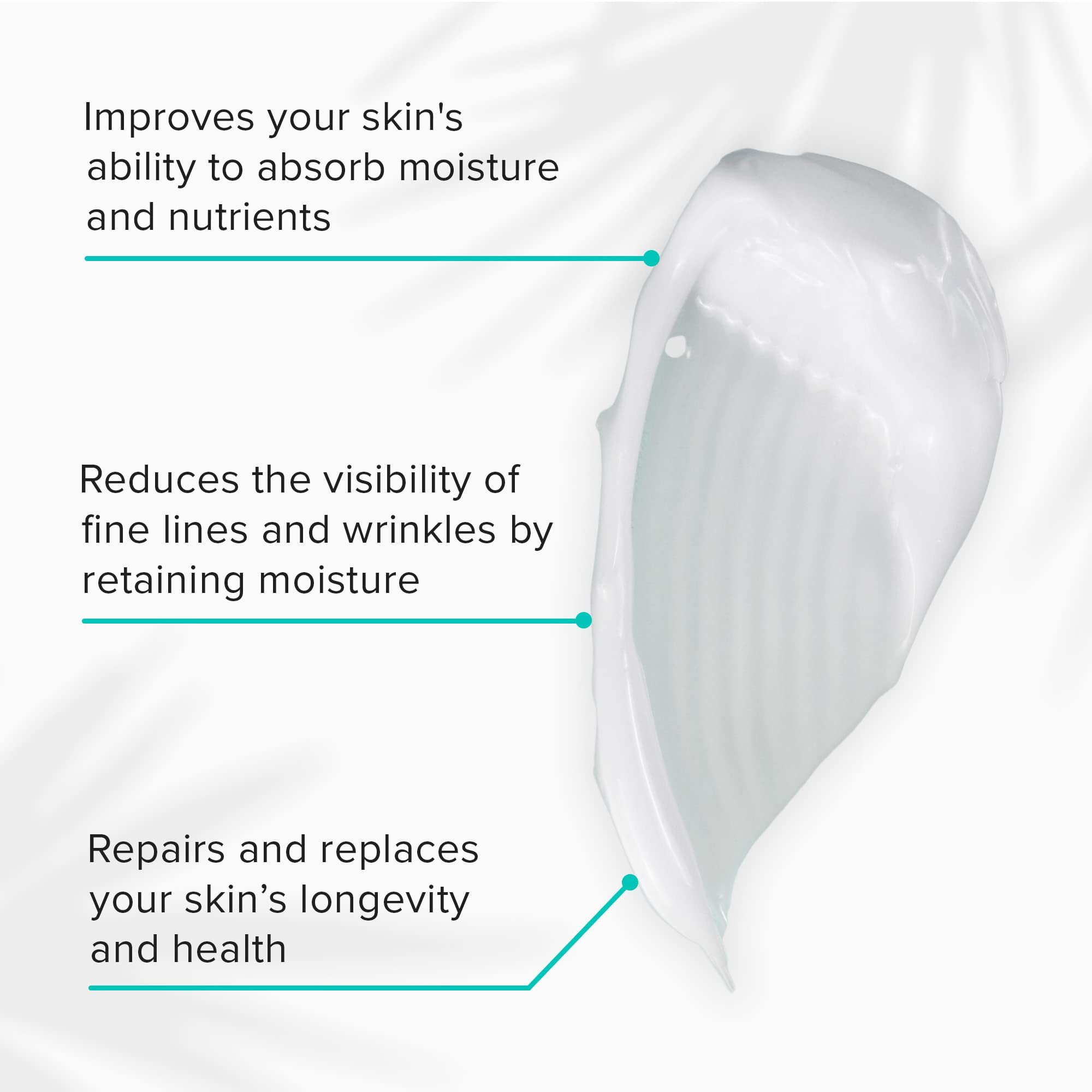 Clarityrx Feel Better Hyaluronic Acid Moisturizing Cream, Natural Plant-Based Face Moisturizer With Jojoba Oil For Dry, Aging Skin (0.5 Oz.)