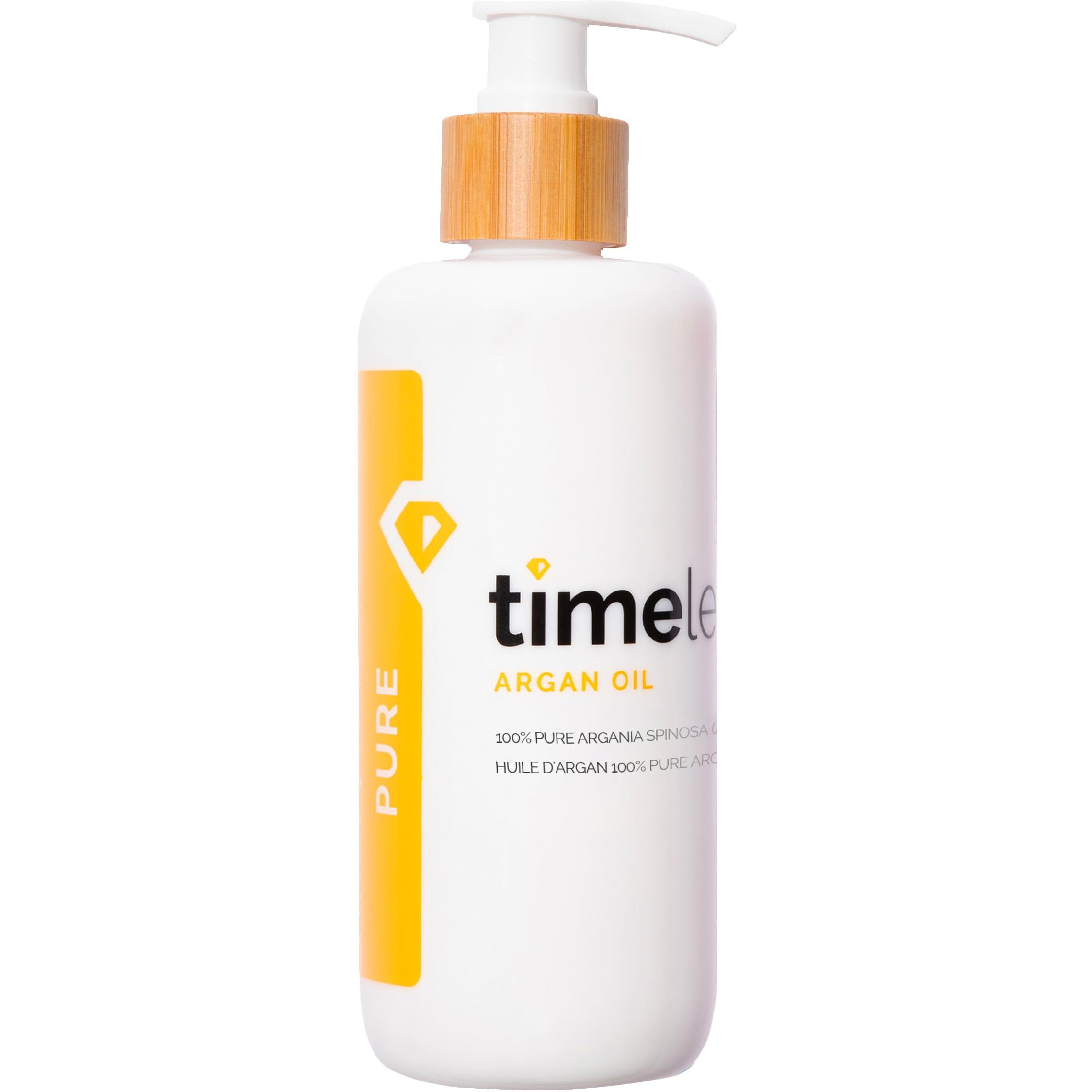 Timeless Skin Care Argan Oil - 100% Pure Argan Oil For Face & Hair Care - For Dry Skin - Fragrance-Free - Use With Moisturizer Or Hair Products - 8 Oz