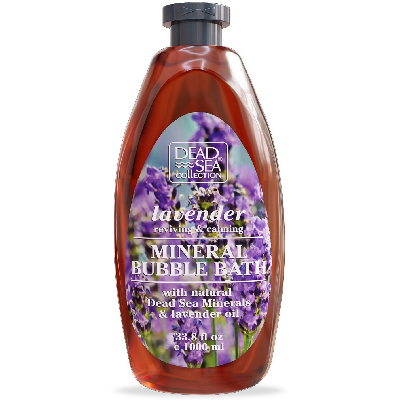 Dead Sea Collection Bubble Bath For Women And Men - With Lavender Oil And Pure Minerals - Nourishing And Moisturizing Skin - 33.8 Fl. Oz