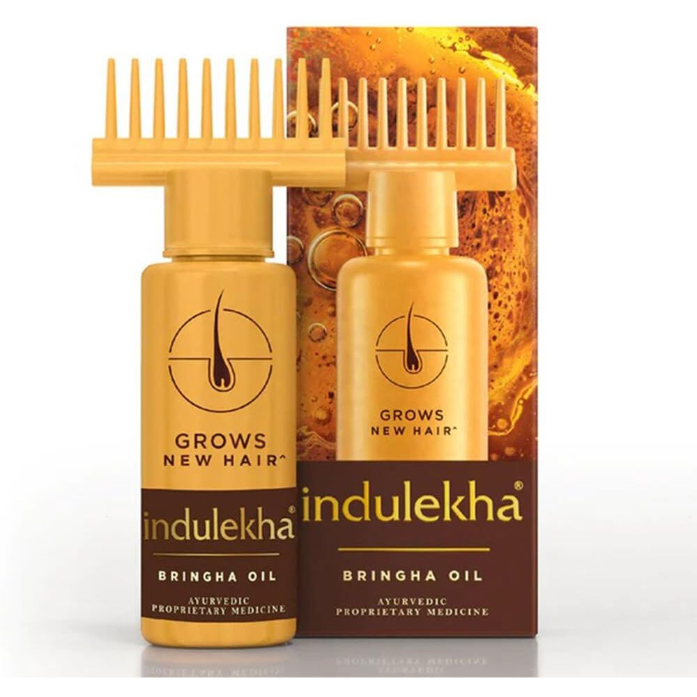 Indulekha Bringha Complete Hair Care Oil 100Ml (Pack Of 3)