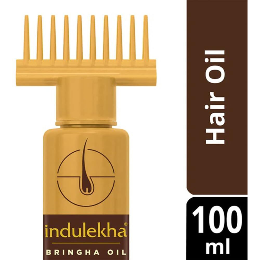 Indulekha Bringha Complete Hair Care Oil 100Ml (Pack Of 3)