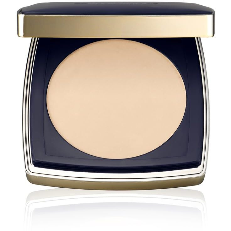 Est  E Lauder Double Wear 12-Hour Stay-In-Place Matte Powder Foundation | Controls Oil & Shine, 0.39 Ounce, 1C1 Cool Bone