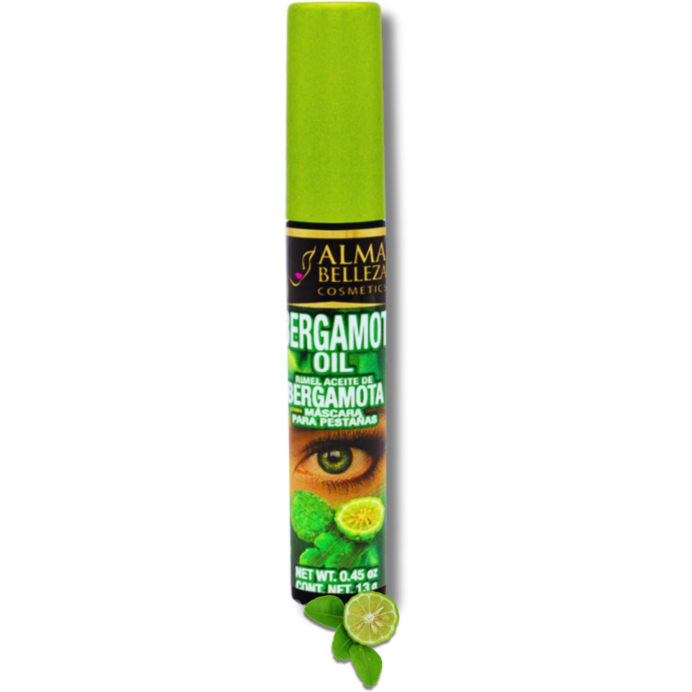 Alma Belleza Bergamot Oil Mascara - Waterproof, Enriched With Panthenol & Silicone - Nourishing & Long-Lasting Formula For Voluminous Lashes