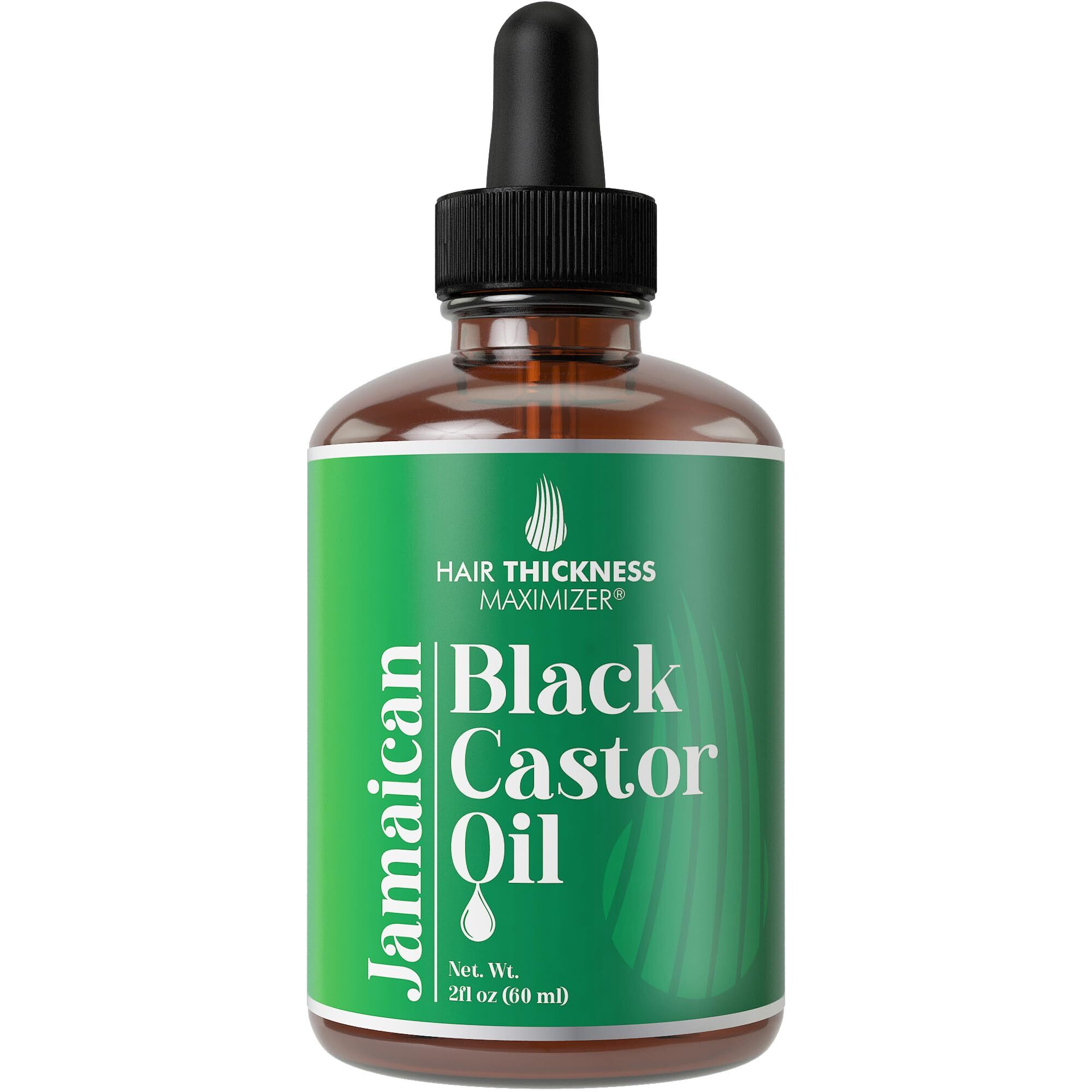 Jamaican Black Castor Oil For Hair Growth. Strengthens & Hydrates Thinning, Dry Hair For A Healthier-Looking Scalp. For Women & Men - Vegan & Unscented 2Oz Serum
