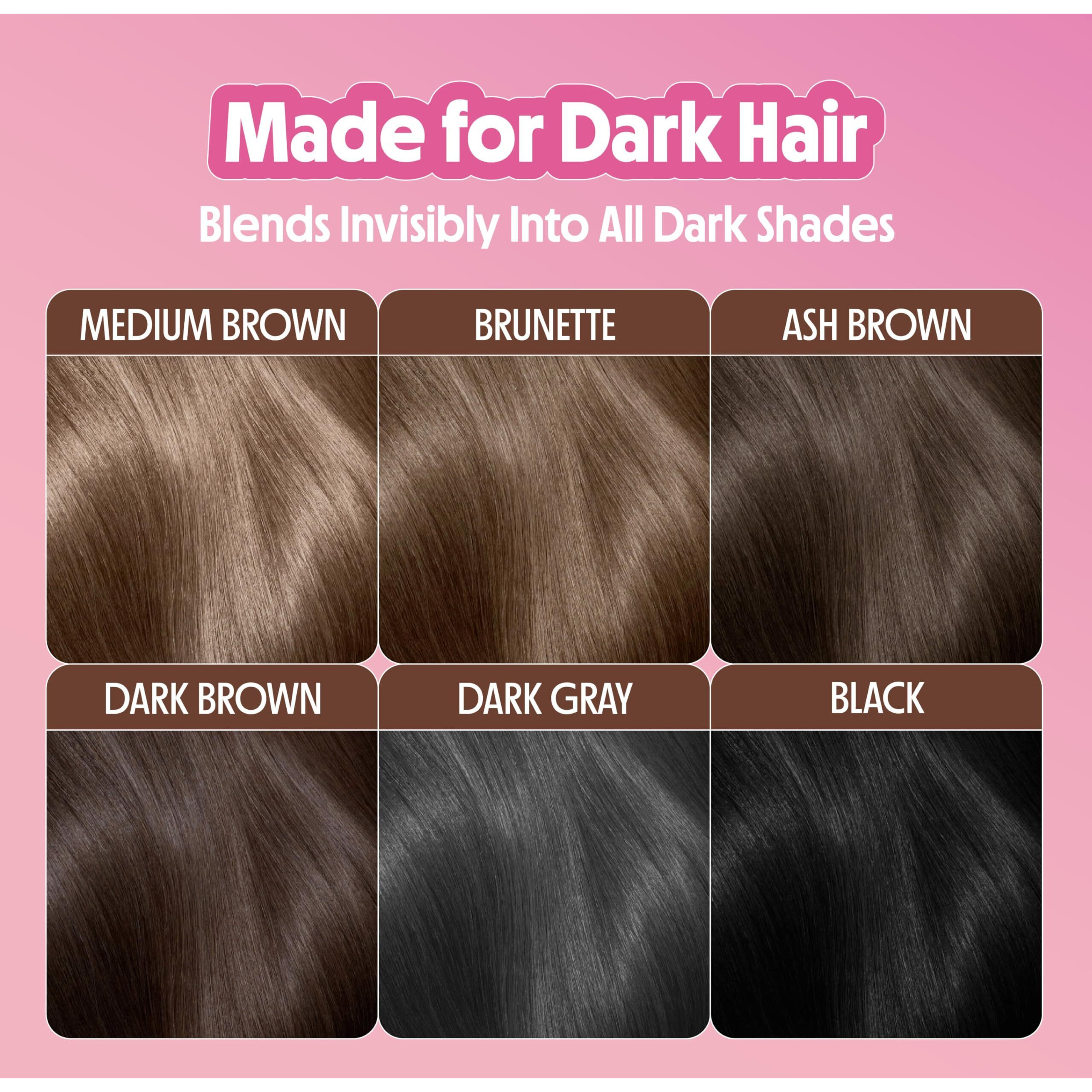 Not Your Mother's Clean Freak Dark Hair Dry Shampoo Powder (2-Pack) - .85 Oz Each - Non-Aerosol Powder Absorbs Oil And Refreshes Dark Hair Shades