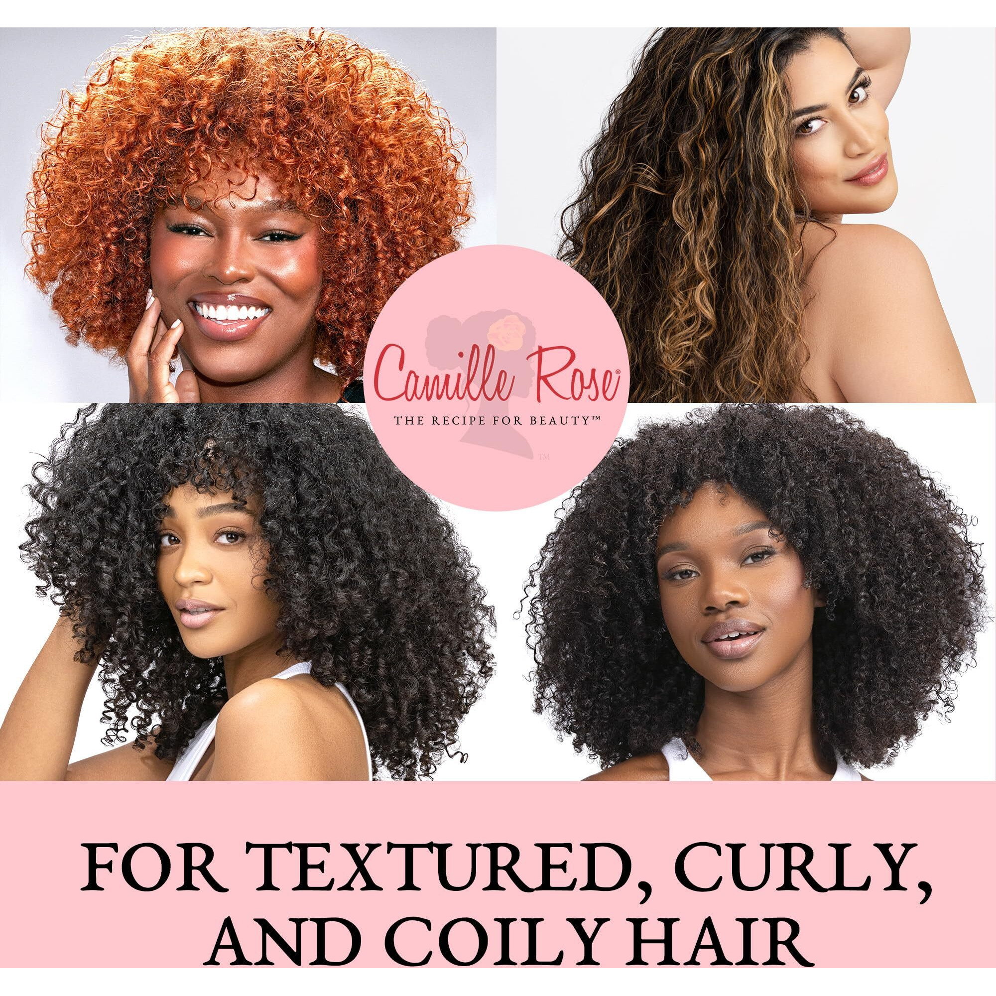 Camille Rose Guava Slip Detangling Shampoo, With Guava, Kakadu Plum And Avocado Oil To Detangle, Cleanse And Hydrate, For All Hair Textures, 12 Fl Oz