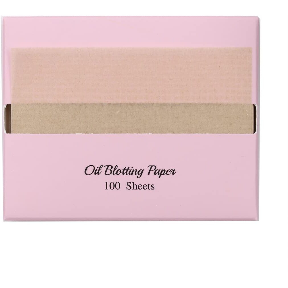 [Varuza] Biodegradation Natural Hemp Face Oil Blotting Paper With Mirror Case And Refills (400 Count (With Mirror Case), Hemp)