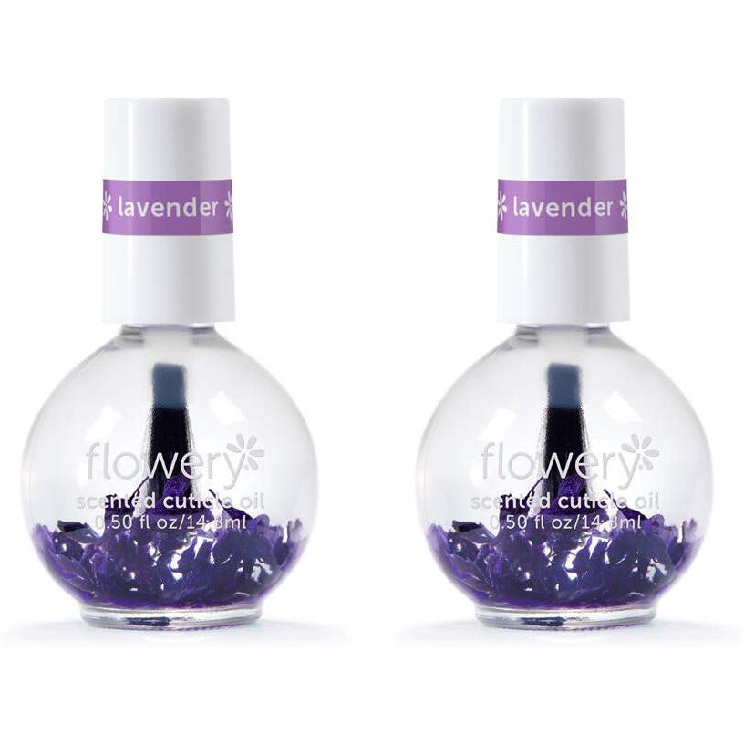 Flowery Lavender Scented Cuticle Oil, 0.5 Oz, 2 Pack