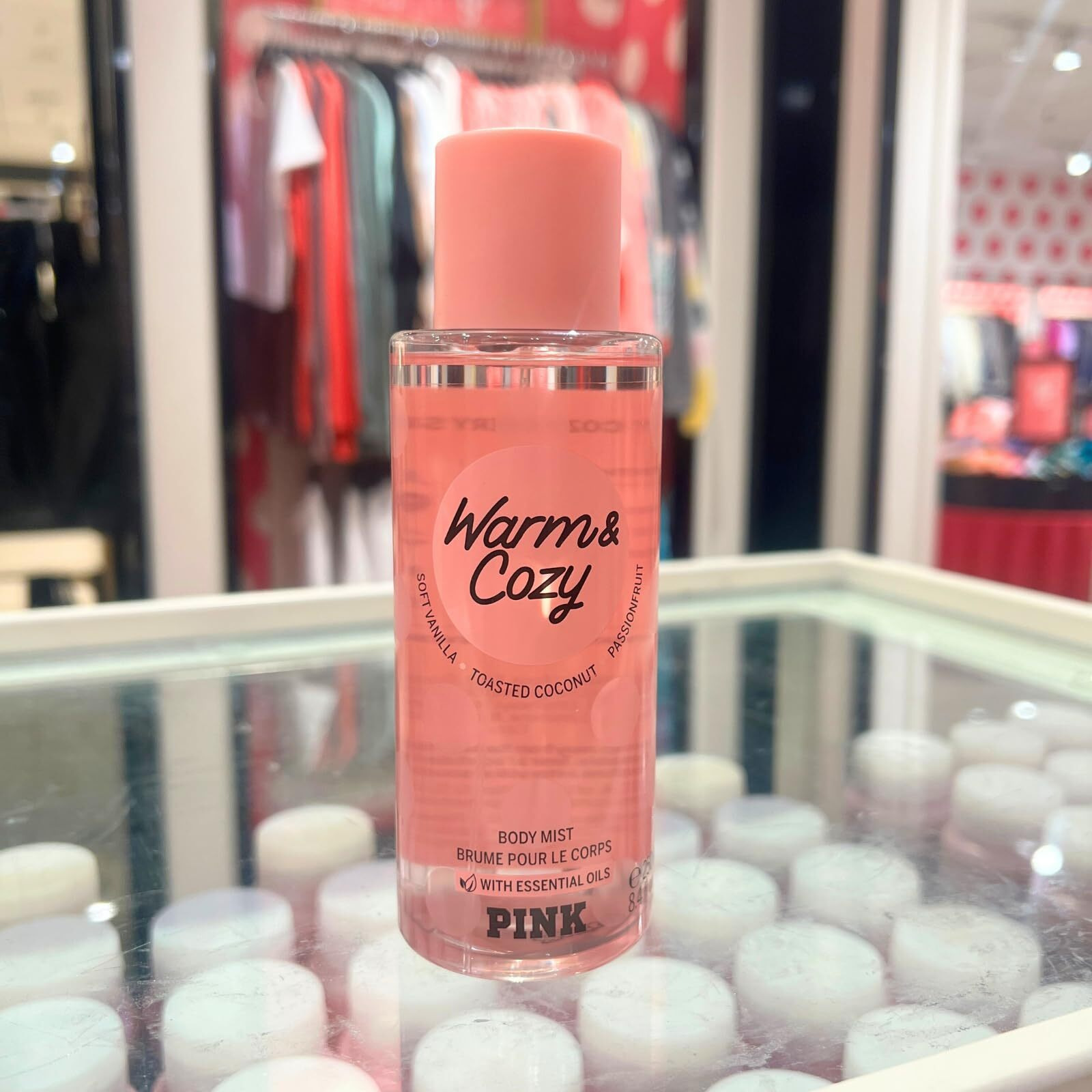 Victoria's Secret Pink Warm & Cozy Body Mist 8.4 Fl Oz - Discontinued