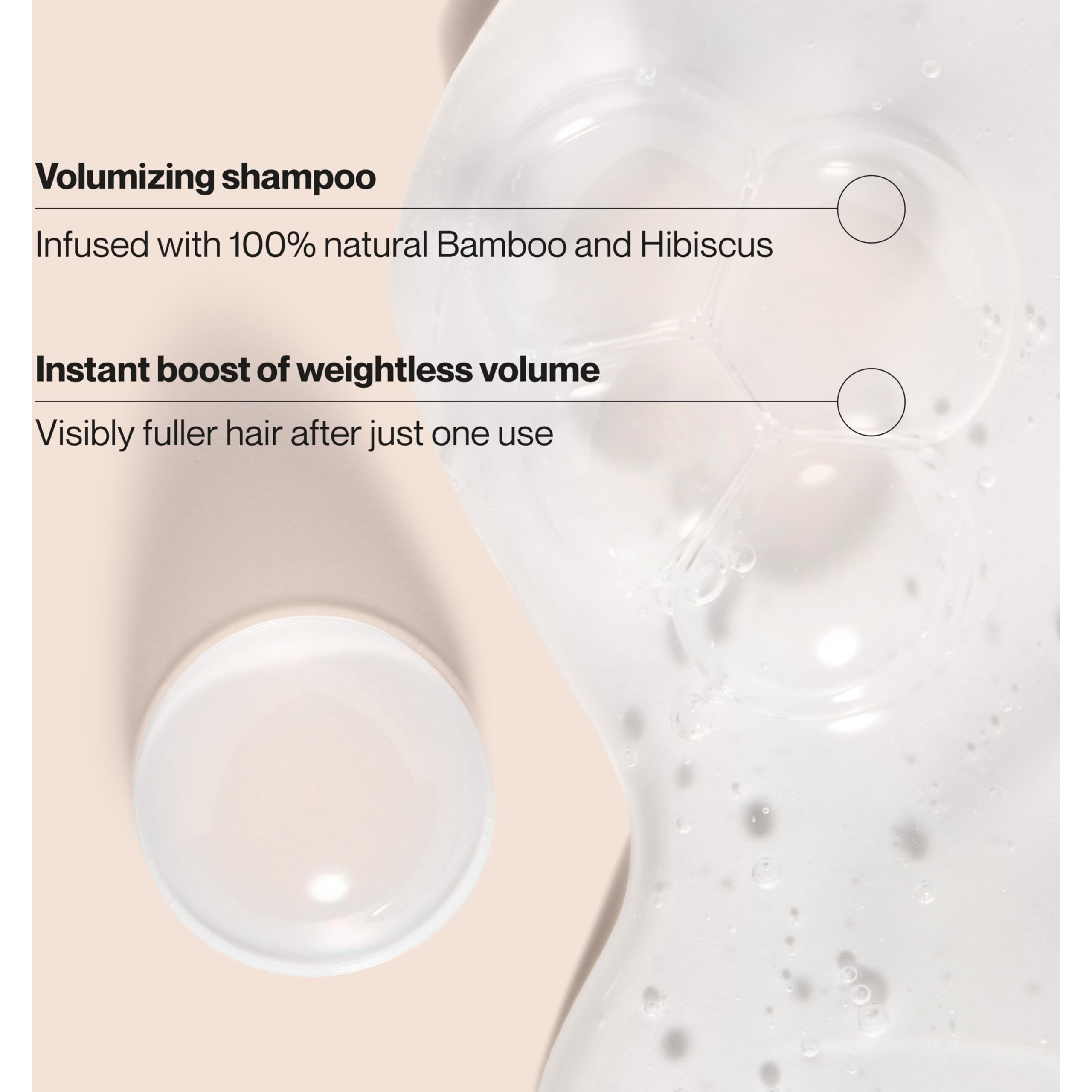 Suave Bamboo & Hibiscus Volumizing Shampoo, For Fine And Flat Hair, Salon Proven System For Boosting Hair Volume And Body, 28 Oz, 4 Pack