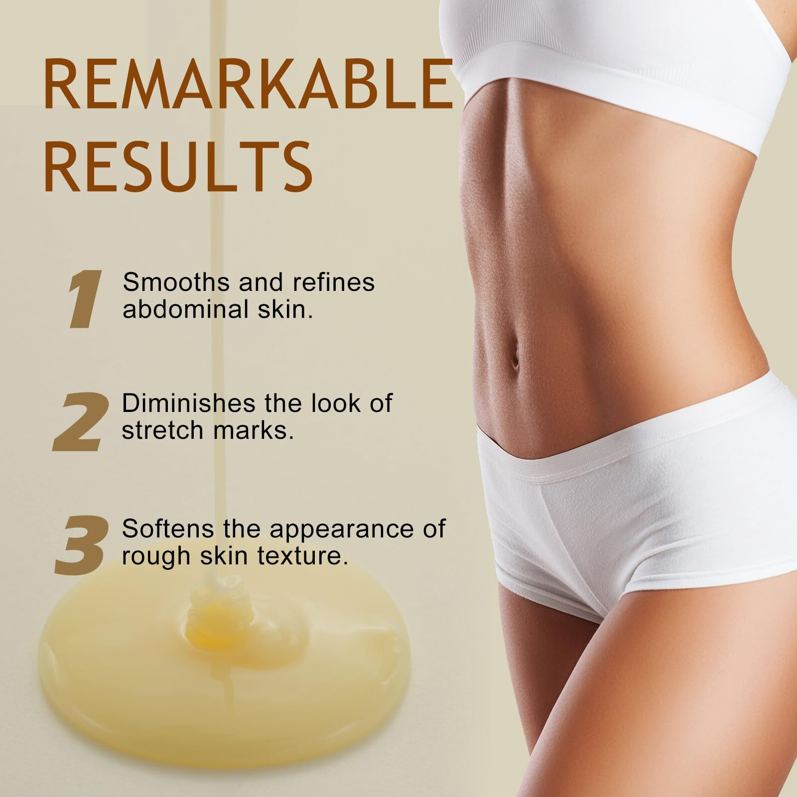 B Flat Belly Firming Cream, Cellulite Belly Creams, Skin Tightening Cream For Cellulite For Stomach Mark & Thighs & Butt, Moisturizing Lifting Body Lotion For Women And Men- 3.38 Fl Ozf(1Pack)