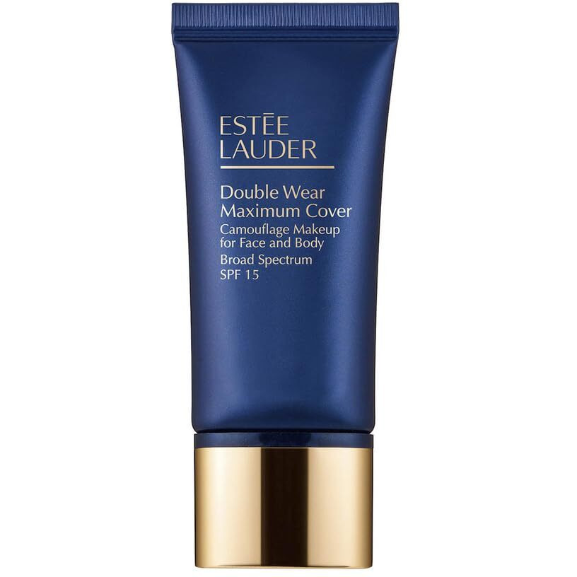 Est  E Lauder Double Wear 24-Hour Maximum Cover Camouflage Foundation For Face And Body Spf 15 | Full Coverage | Covers Scars & Tattoos, 1.0 Fl Oz, 2N1 Desert Beige
