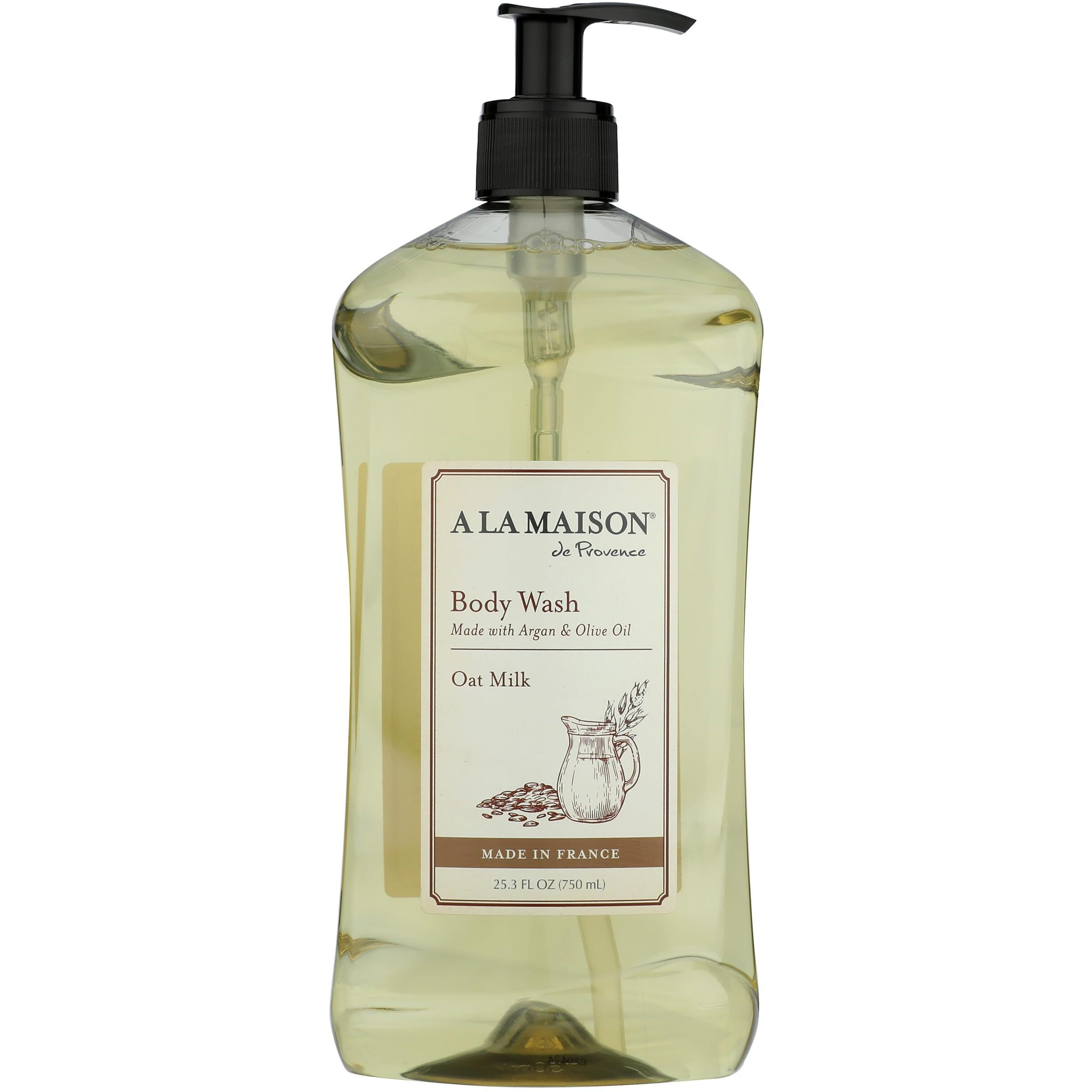 A La Maison Oat Milk Body Wash 25.36 Fl Oz, 1 Pack