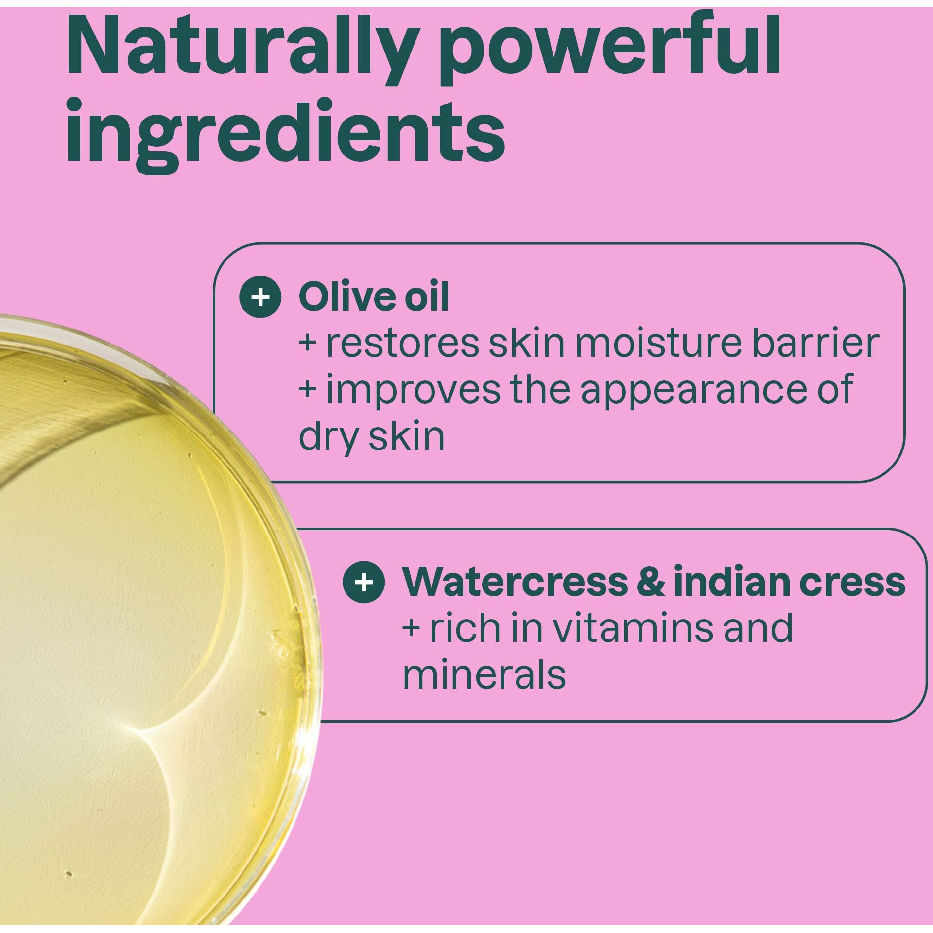 Attitude Body Soap Bar, Natural Origin, Protects And Softens Dry Skin, Watercress, Indian Cress & Olive Oil, Ewg Verified & Vegan, Coconut & Wild Berries, 4 Oz (Pack Of 6)
