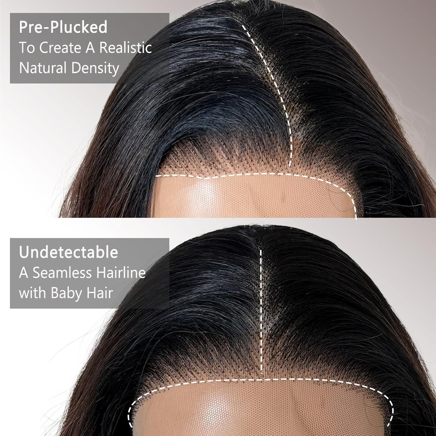 Fab  Lle Ombre Highlight 13  6 Lace Front Wig 26Inch Pre Plucked Glueless Wig Body Wave Frontal Wigs Synthetic Heat Resistant Fiber Hd Lace Front Wigs For Black Women