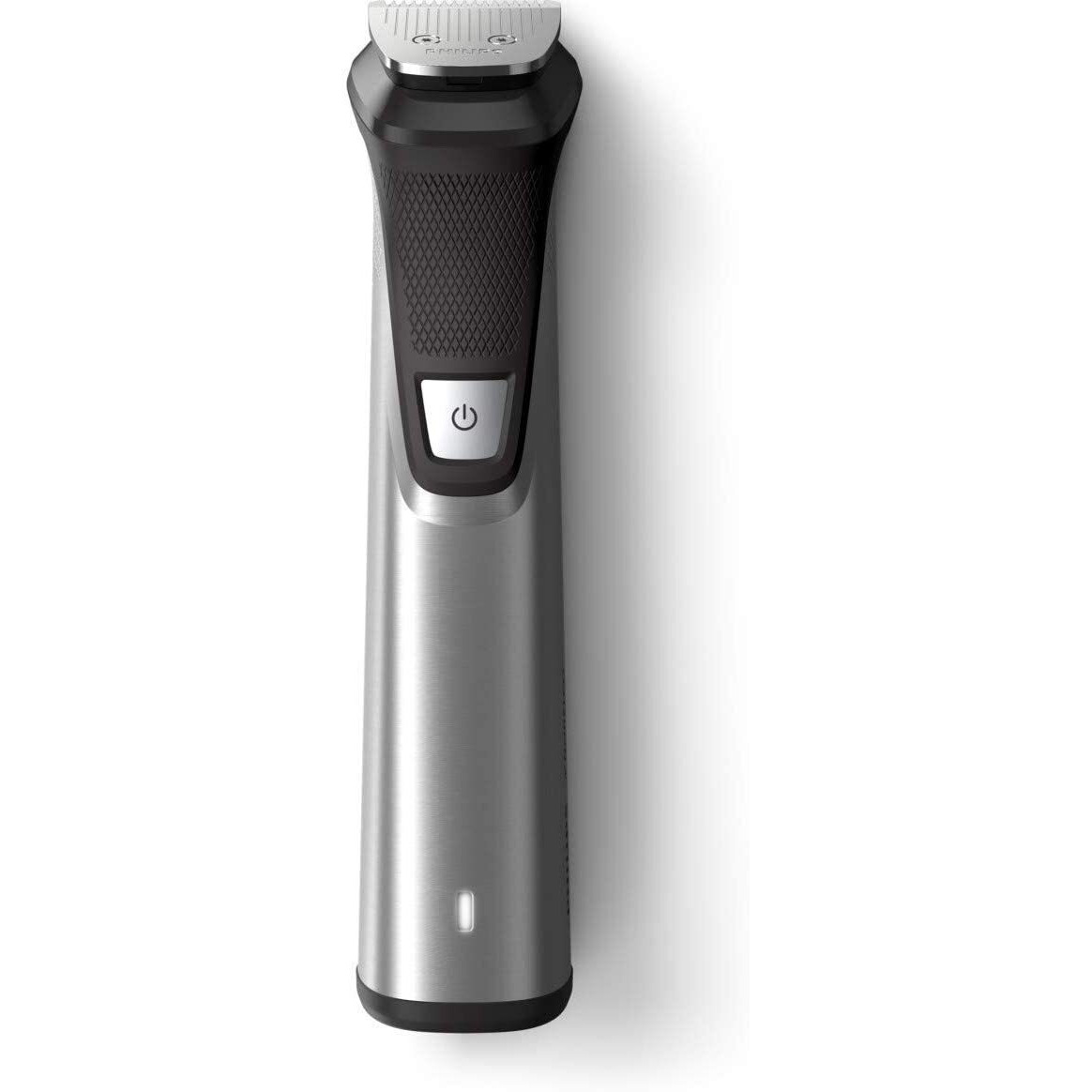 Philips Norelco Multigroom Men's Beard Grooming Kit With Trimmer For Head Body, Face -Stainless Steel With Travel Case