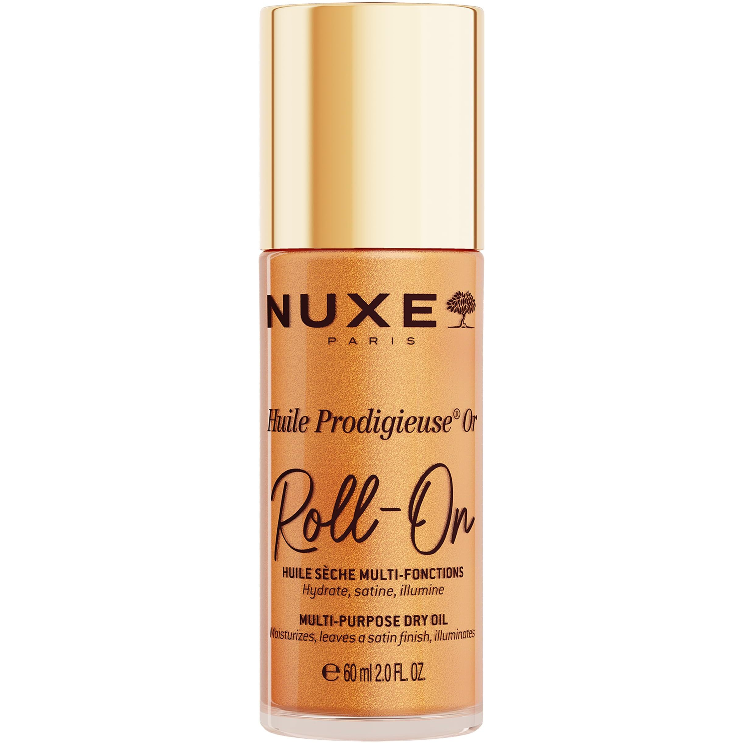 Product Image Nuxe Huile Prodigieuse Shimmering Roll-On Dry Oil With 7 Botanical Oils For Radiant Glow And Hydration, For Face, Body & Hair, 2.0 Fl Oz
