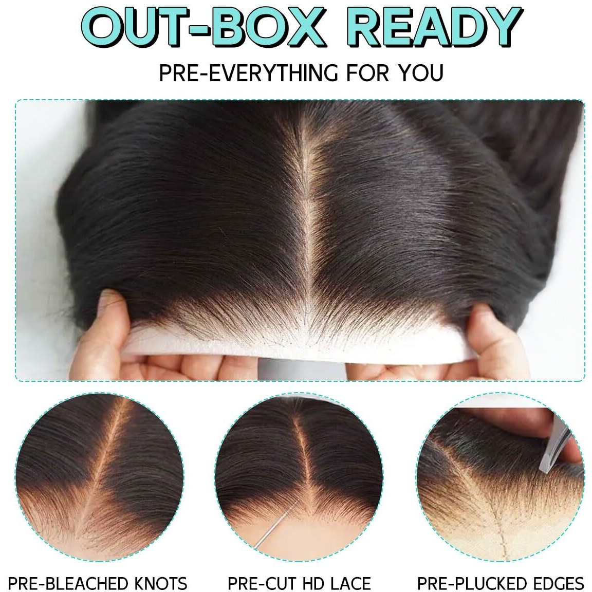 Ombre Loose Wavy Bob Wig Human Hair Glueless 6X5 Hd Lace Wigs Human Hair Pre Plucked 180 Density 100% Real Human Hair Super Soft Short Body Wave Bob 4/27 Brown Blonde Wigs For Black Women