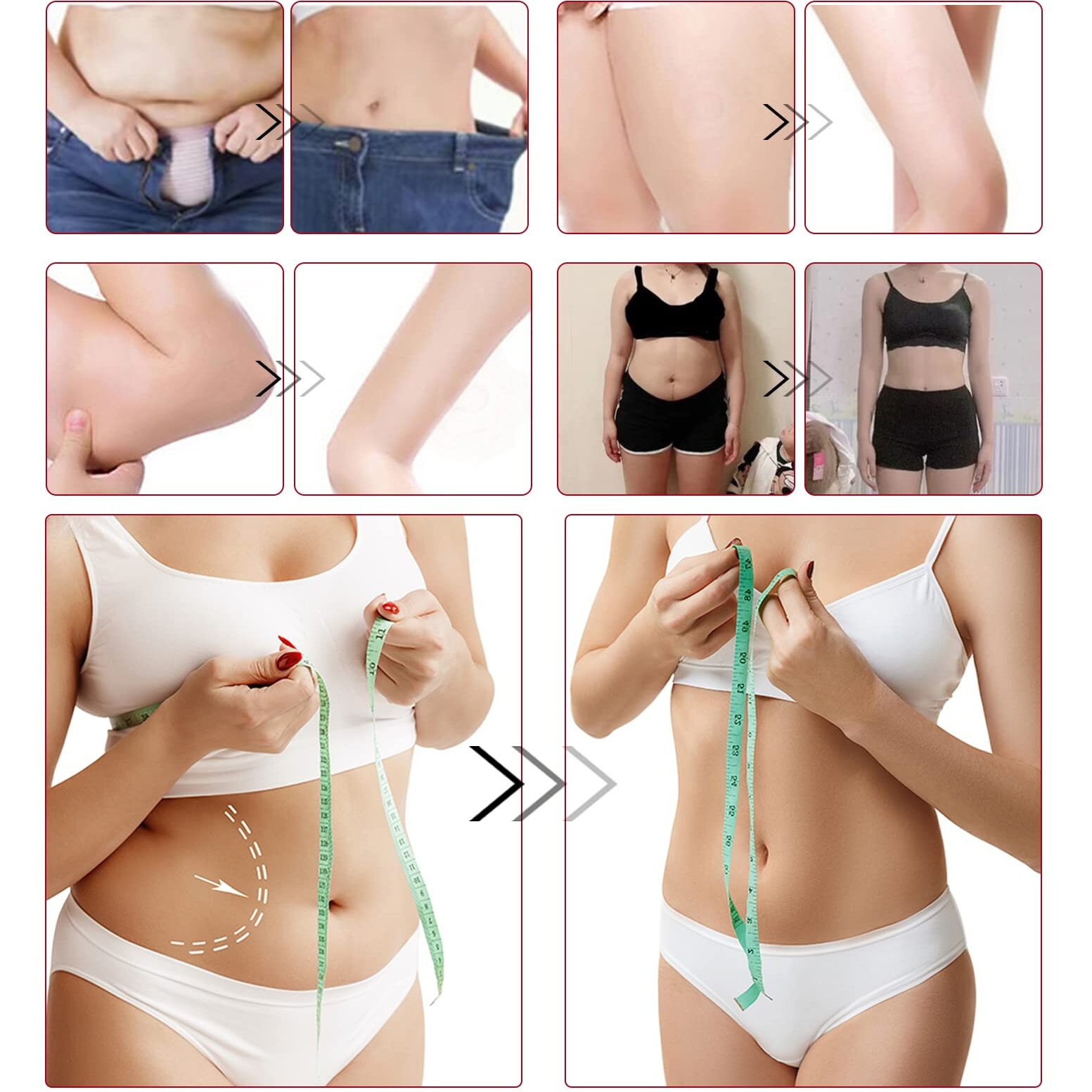 Hot Cream Belly Fat Burner, Cellulite Cream Shaping And Firming Body For Stomach, Thighs, Butt, Arms, Lose Weight For Women & Men (2Pack)