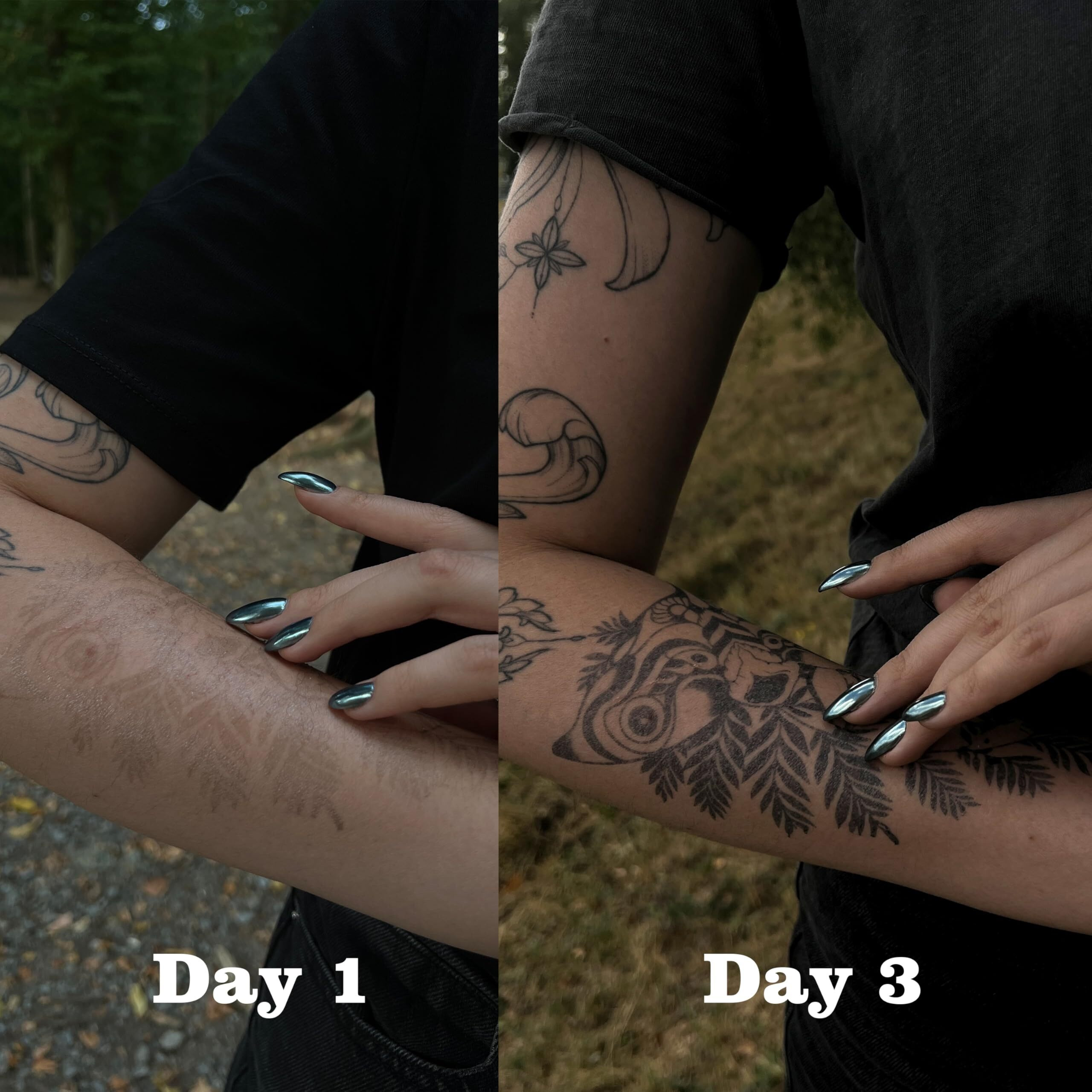 Ellie Last Of Us Ii Long Lasting Tattoo | Cosplay Stickers For Body | Semi-Permanent Waterproof Fake Tattoos | Props Body Sticker Lasts 7-14 Days
