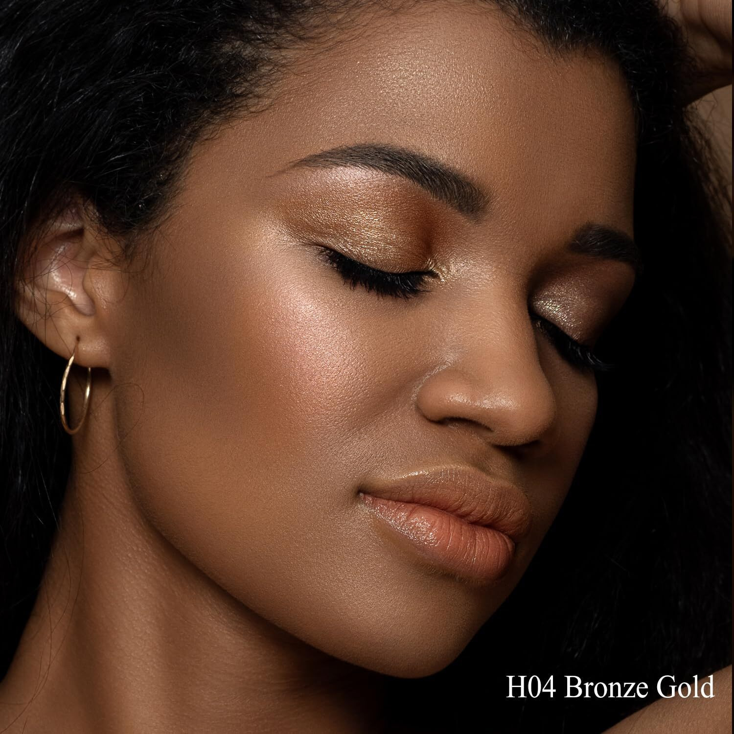 Mymerry Dewy Highlighter Makeup, Highlighter Makeup Stick For Face And Body, Radiant & Shimmer Glow, Buildable Color For All Day | Vegan & Cruelty-Free | Bronze Caramel Gold 15G/0.53Fl.Oz
