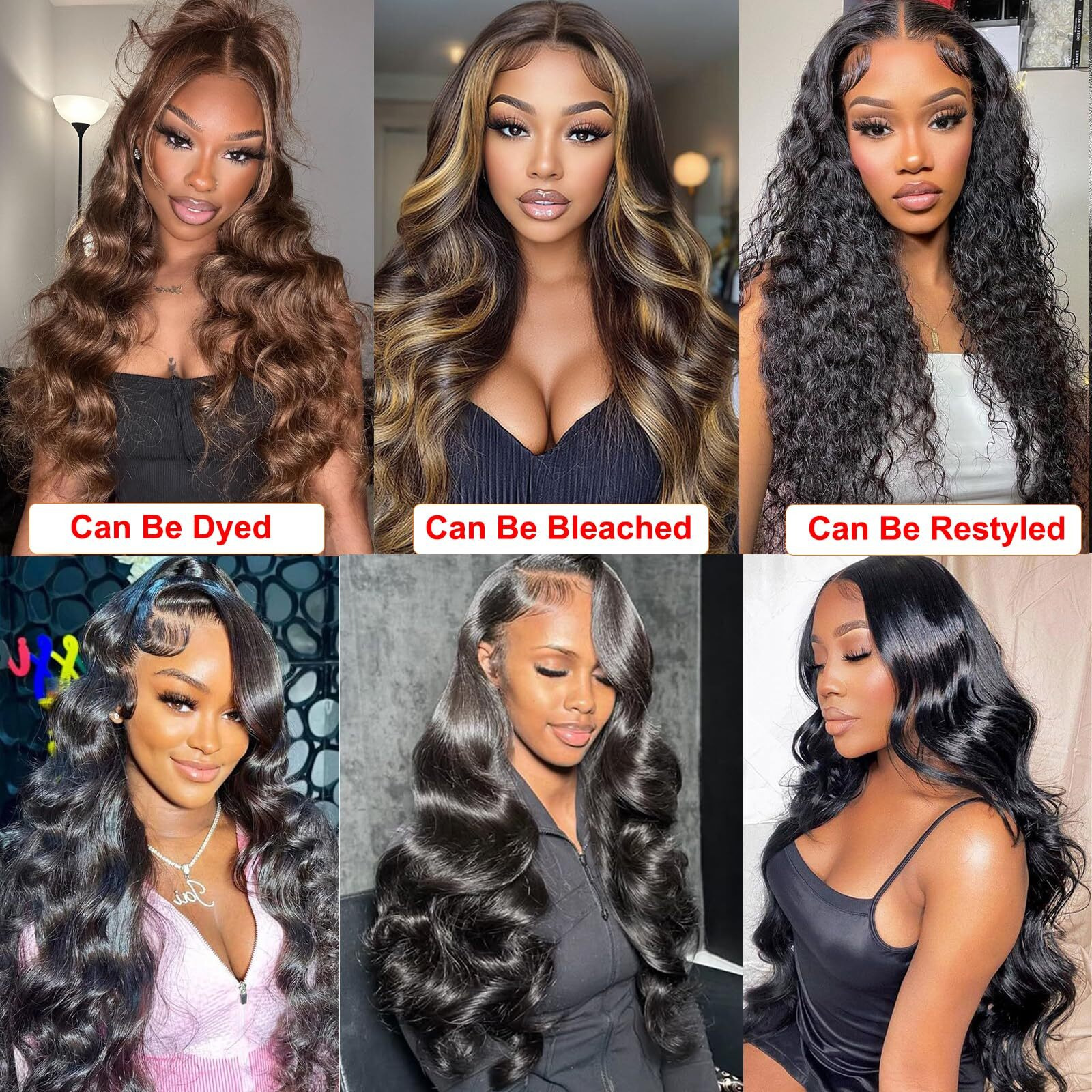 12A Human Hair Bundles 18 20 22 Inch Body Wave Bundles Human Hair 100% Unprocessed Brazilian Virgin Raw Remy Hair 3 Weaves Deals For Women Natural Color