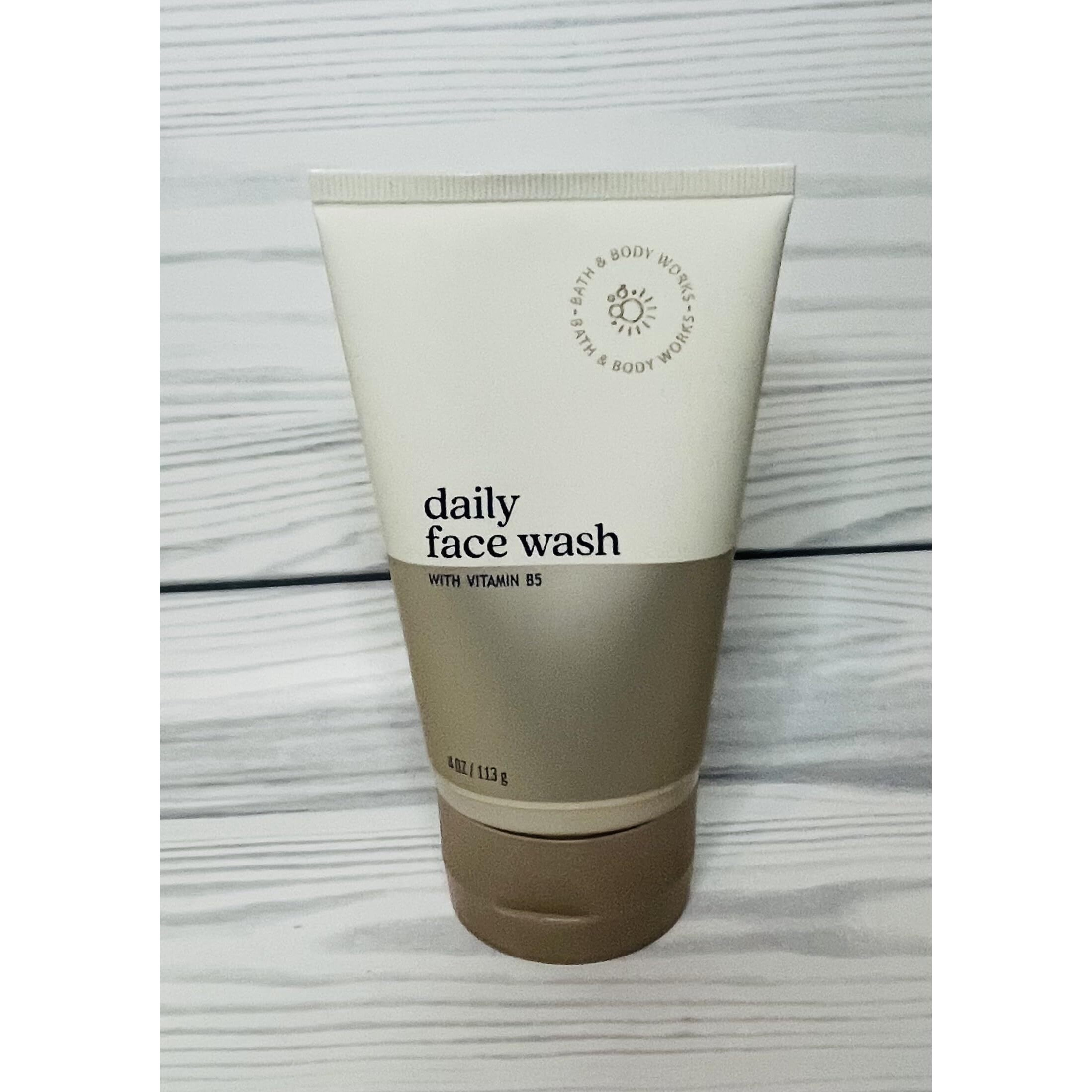 Bath And Body Works Face Essentials Daily Face Wash With Vitamin B5 4 Ounces