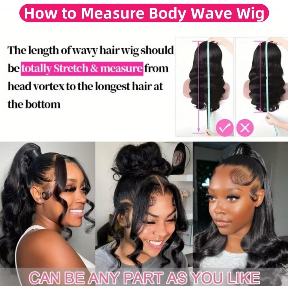 Kgifh 360 Lace Front Wigs Human Hair Hidden Strap 360 Body Wave Lace Frontal Wigs For Women 180% Density Hd 360 Wig Human Hair Full Lace Pre Plucked Drawstring Wig Human Hair 20 Inch