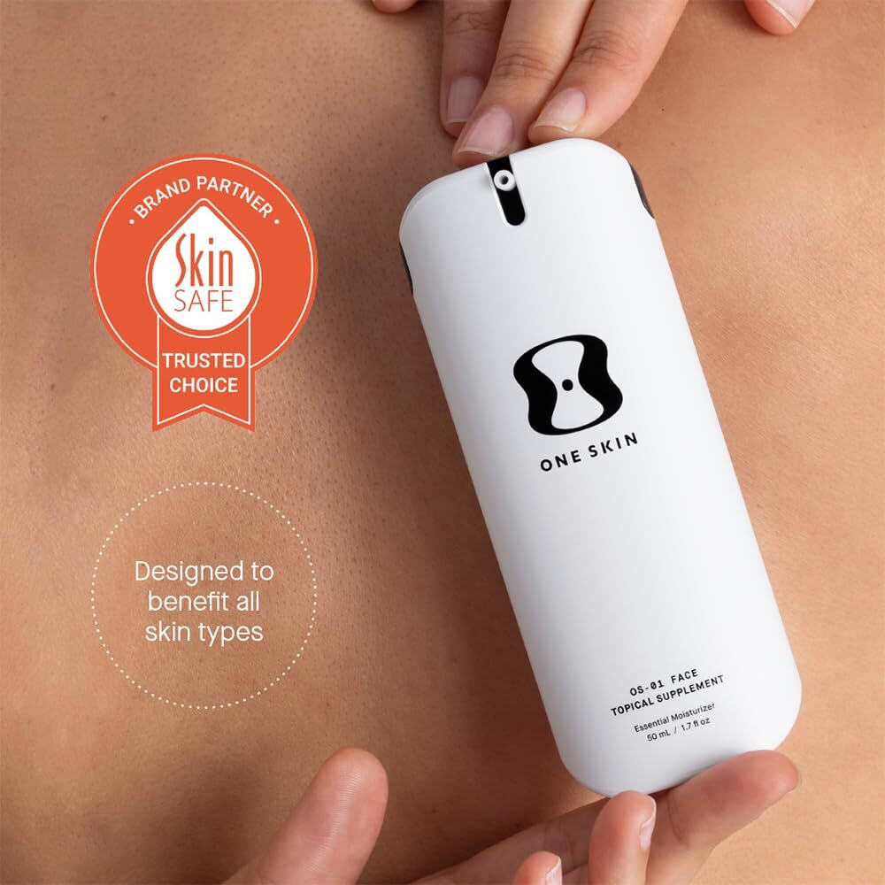 Oneskin Face & Body Os-01 Peptide Topical Supplement | Skin Longevity Age Reversal Body Moisturizer & Face Moisturizer