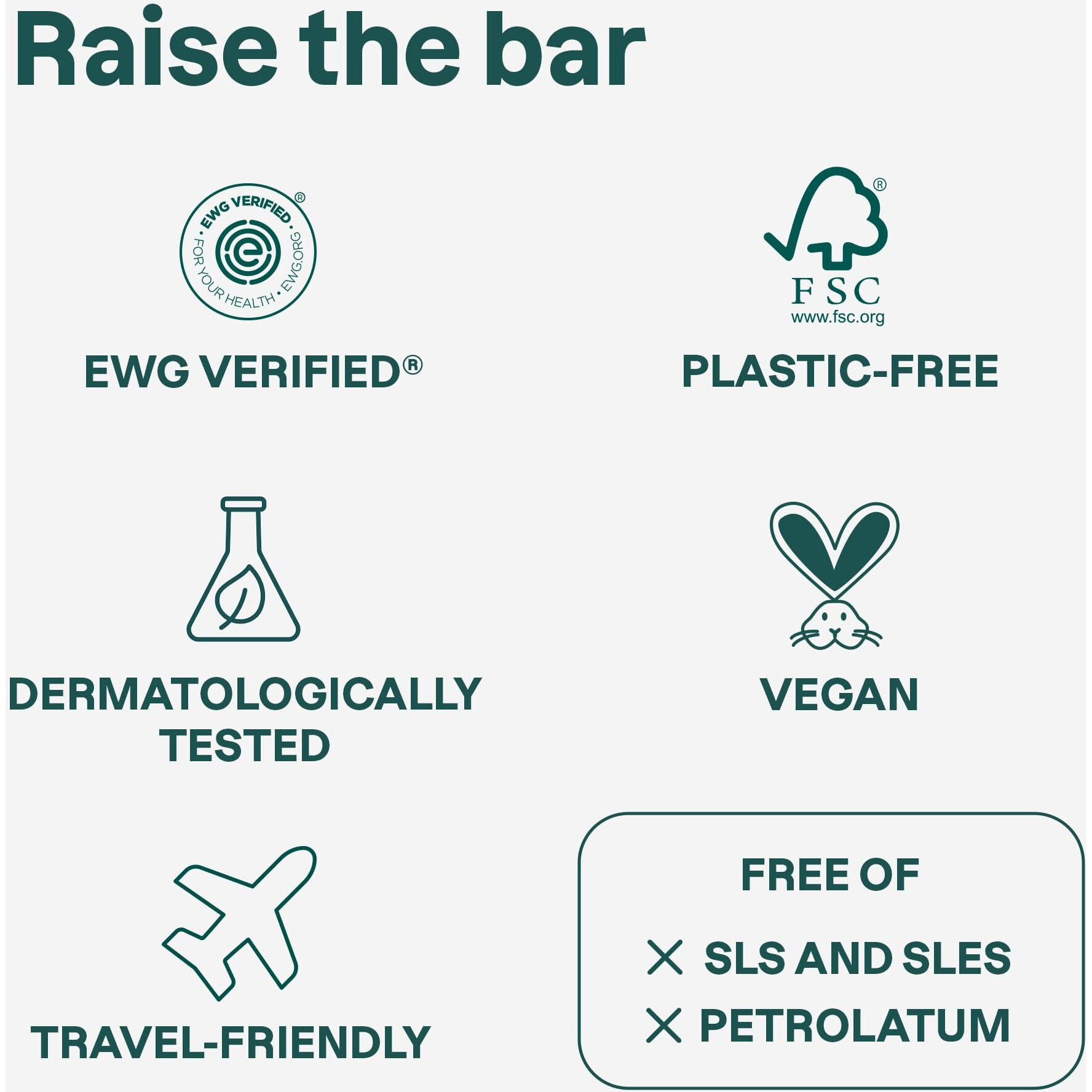 Attitude Body Soap Bar, Natural Origin, Protects And Softens Dry Skin, Watercress, Indian Cress & Olive Oil, Ewg Verified & Vegan, Pear & Amber, 4 Oz (Pack Of 6)