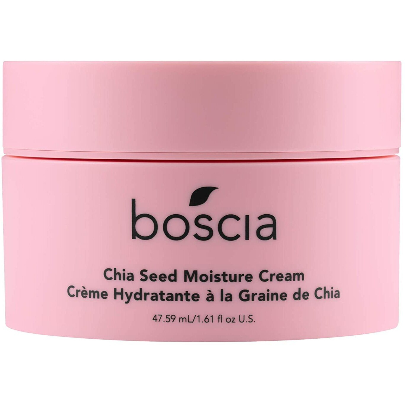 Boscia Chia Seed Moisture Cream - Vegan, Cruelty-Free, Natural Skin Care - Sensitive Skin Face Lotion With Elderberry, Vitamin A, Vitamin B6, Vitamin C & Vitamin E - For Dry Skin Types - 1.61 Oz