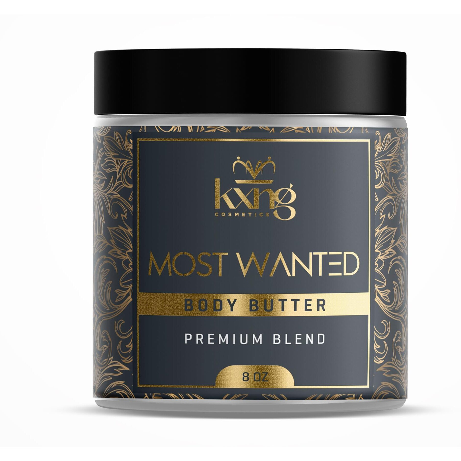 Kxng Cosmetics, Body Butter, Organic Skin Care For Men And Women, Body Moisturizer Lotions And Creams, Raw Shea Butter, Cocoa Butter, Mango, Coconut Oil, Hand, Foot, All Skin Types (Most Wanted Xl)