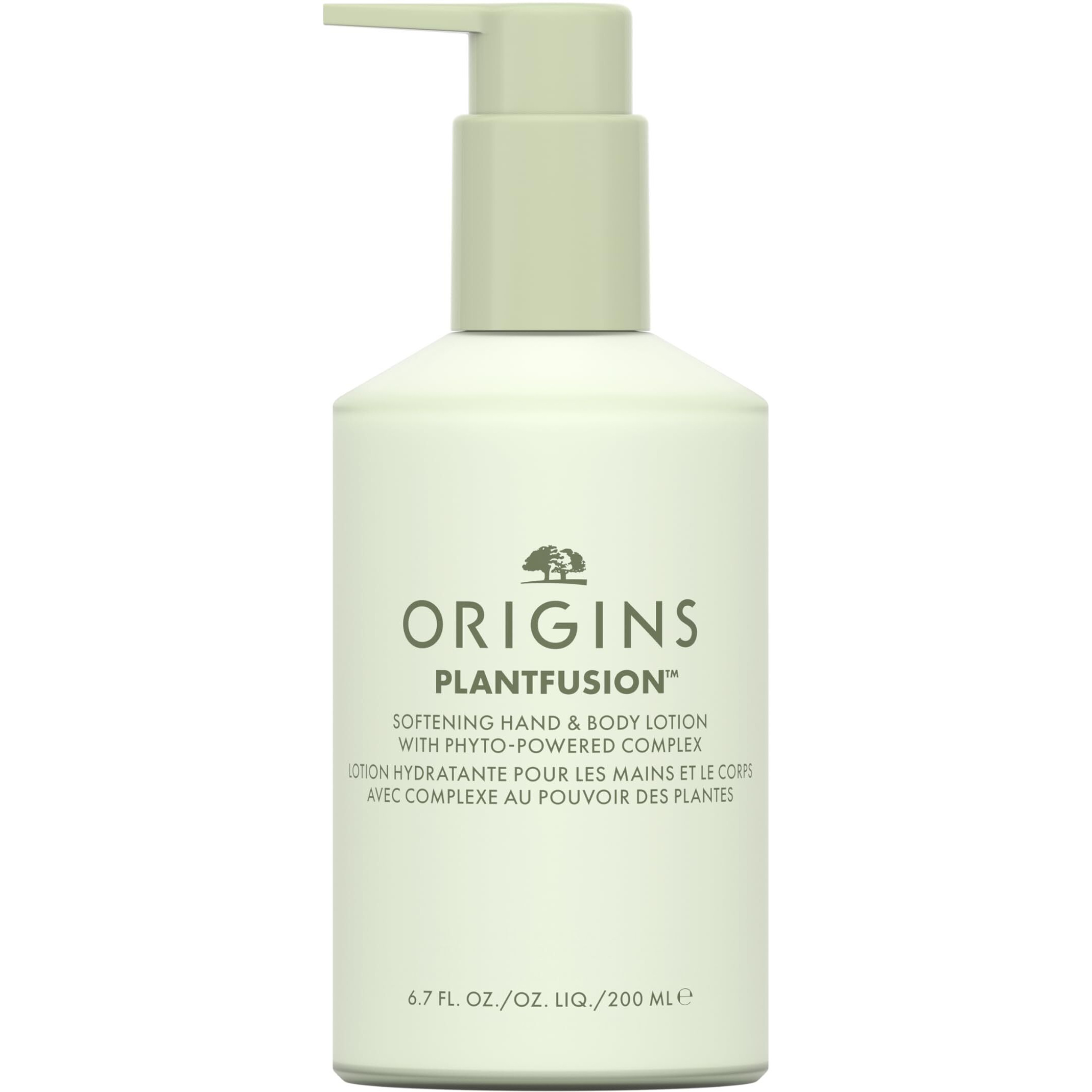Origins Plantfusion Softening Hand & Body Lotion | Softens Dry Skin & Smooths Over Time | With Naturally-Derived Hyaluronic Acid & Salicylic Acid, 6.7 Fl Oz