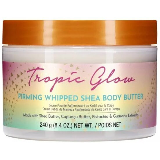 T. Hut Tropic Glow Body Wash, 10 Fl Oz, Tropic Glow Firming Whipped Body Butter, 8.4 Oz