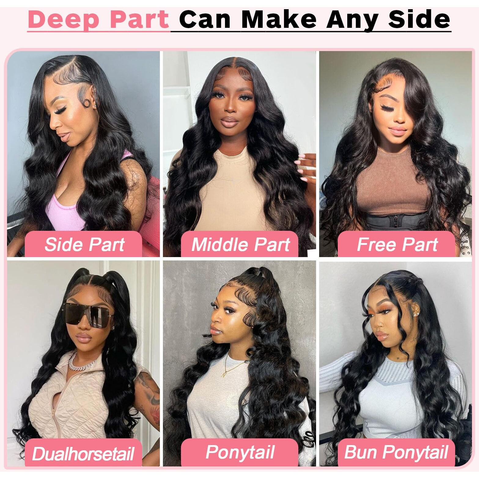 36 Inch 13X6 Body Wave Lace Front Wigs Human Hair 12A 250% Density Lace Frontal Wigs Human Hair Glueless Wigs Human Hair Hd Lace Front Wigs Human Hair Pre Plucked With Baby Hair Natural Color