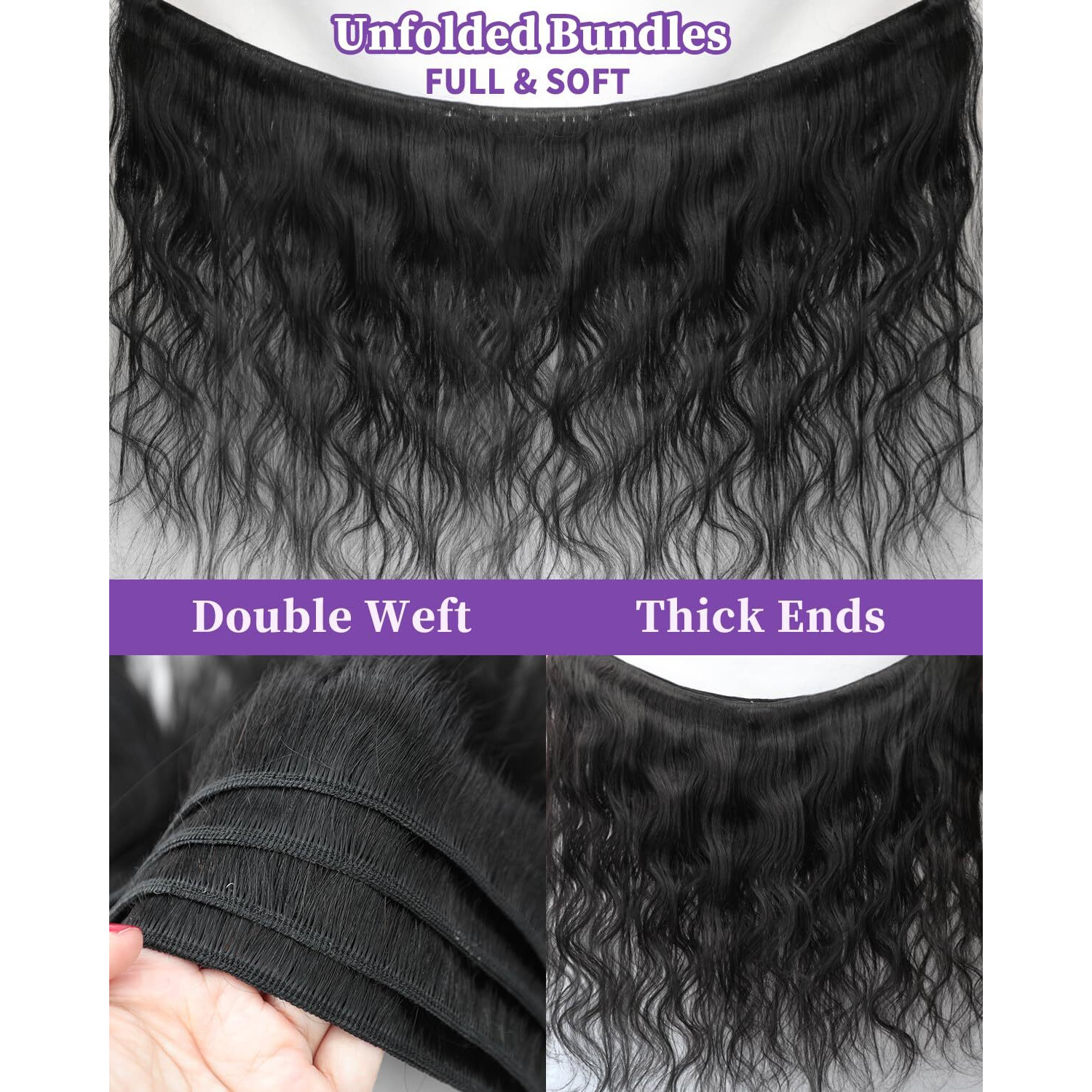 Human Hair Bundles 28 30 32 Inch 3 Bundles Human Hair Body Wave 12A Real 100% Raw Unprocessed Brazilian Virgin Sew In Quick Weave Natural Black Deals Thick Hair Extensions