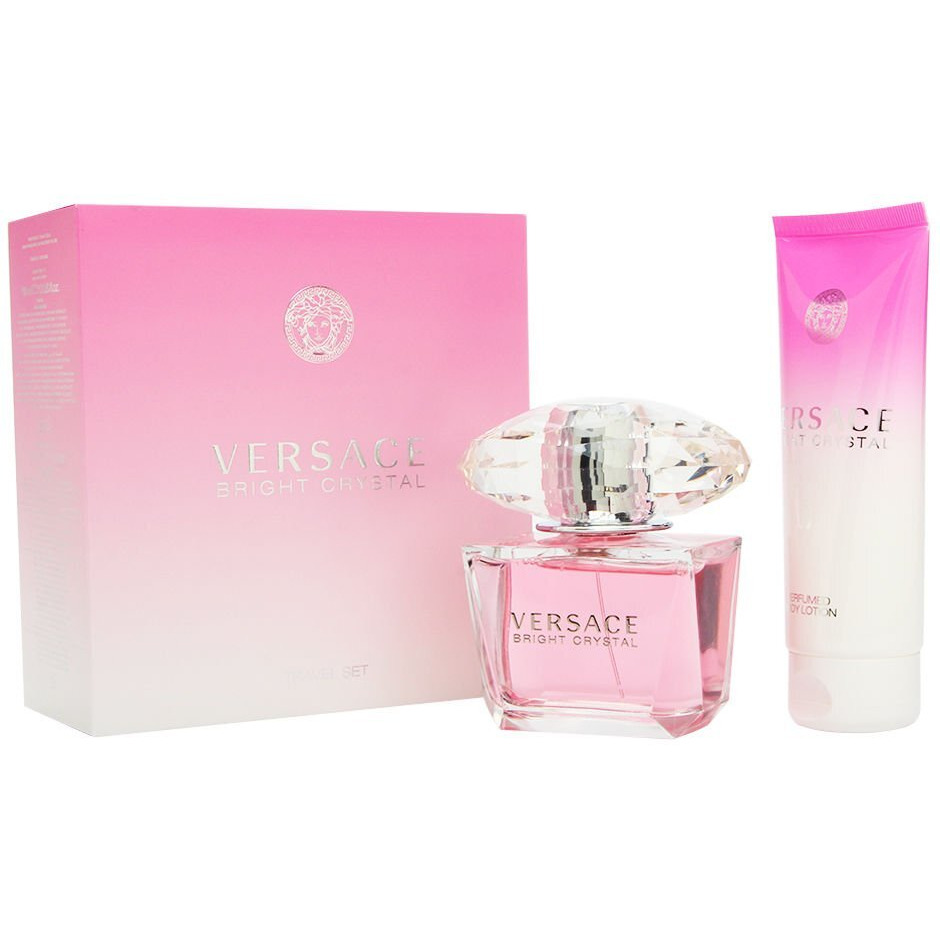 Versace Versace Bright Crystal Women Giftset (Eau De Toilette, Body Lotion)