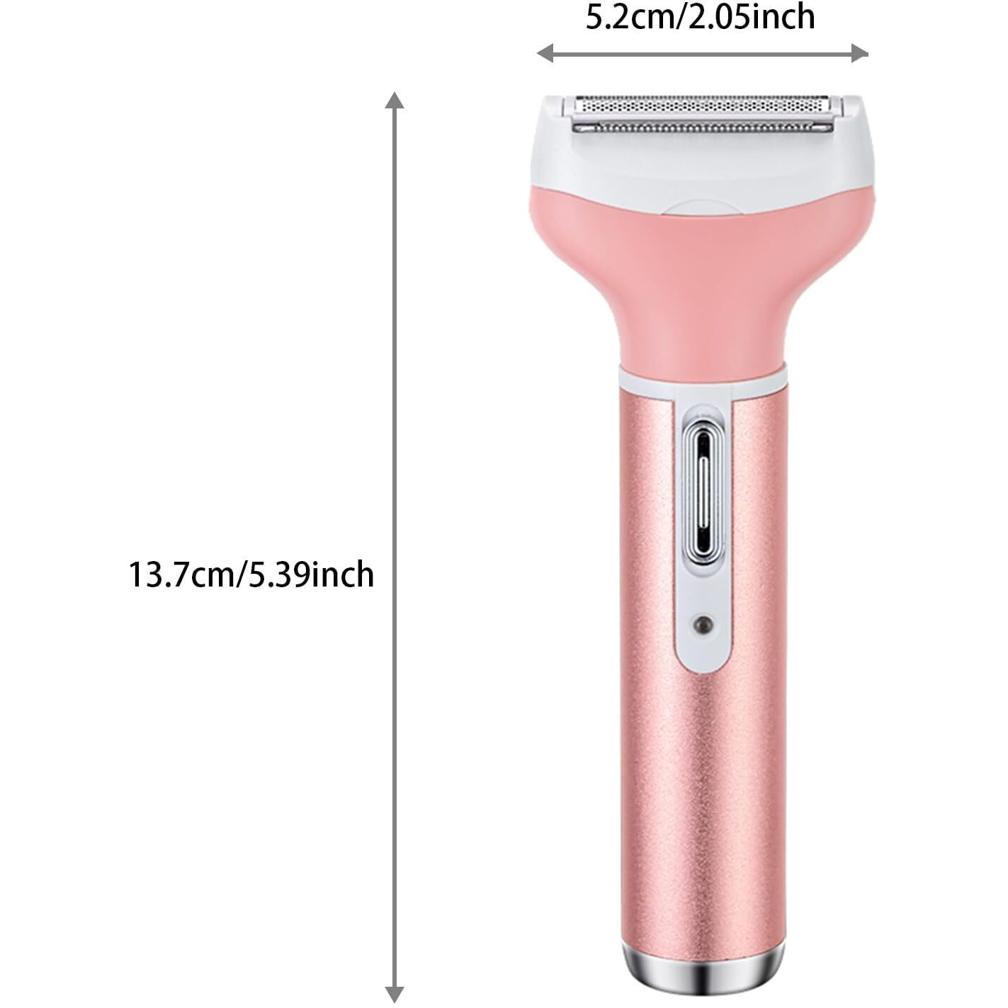 Electric Razor For Women Facial Hair Removal And 4 In 1, Bikini Trimmer Pubic Underarms Painless Nose Eyebrow Body Leg Hair Removal Rechargeable Hair Clippers Grooming Set