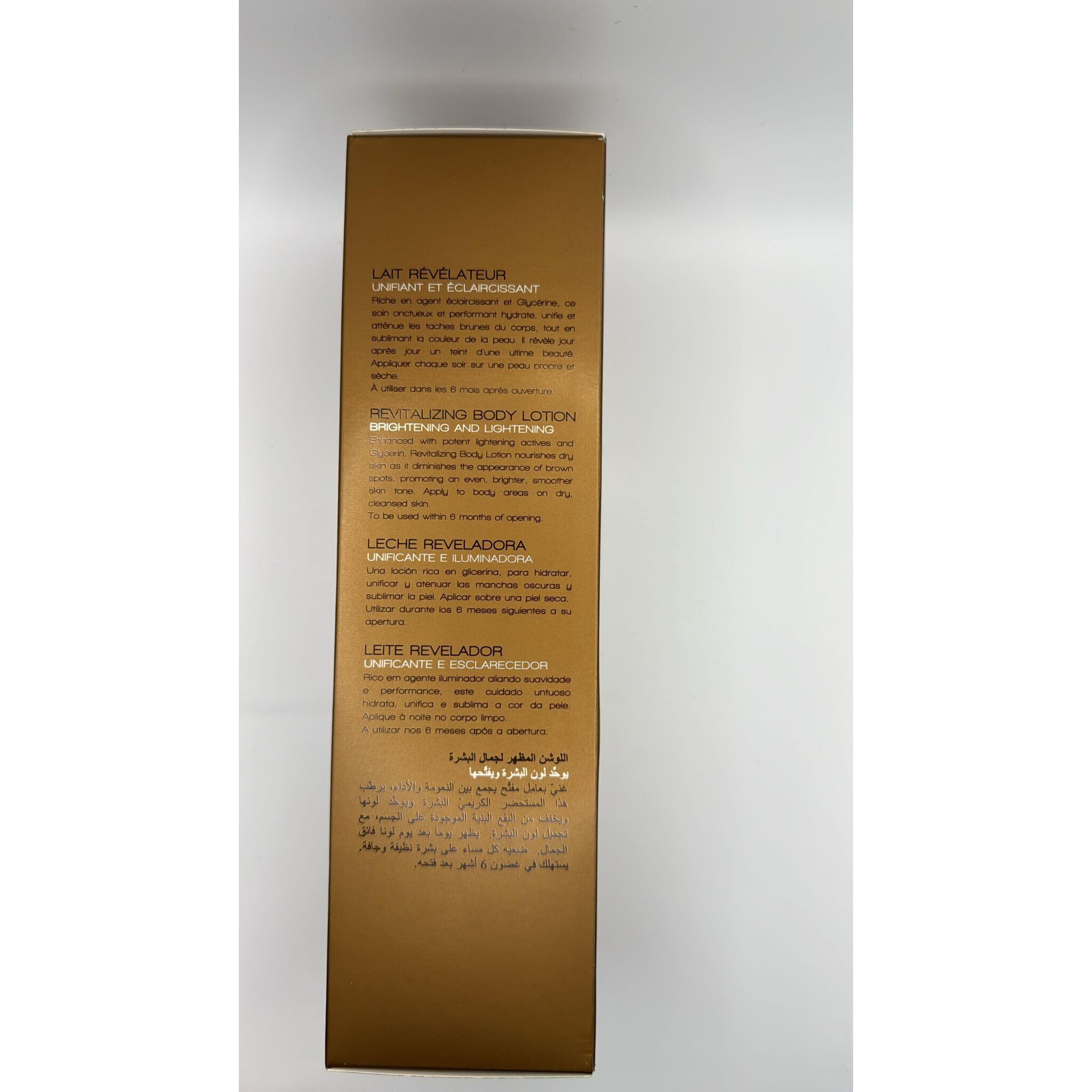 Fair & White 2 Gold Revitalizing Body Lotion | 500Ml / 17.6Fl.Oz | With Argan Oil, Vitamin E And Shea Butter