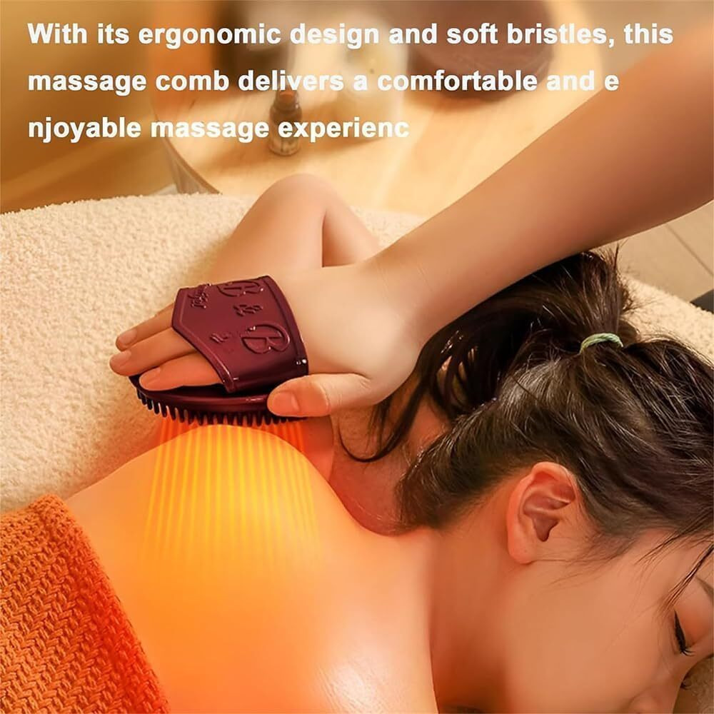 Meridian Brush Massage Body,Beauty Salon Professional Custom Meridianbrush Set,Meridian Pressure Brushes,Full Body Massages Brush With Essential Oil,Full Bodys Relaxation Comb Massage Tools (2 Set)