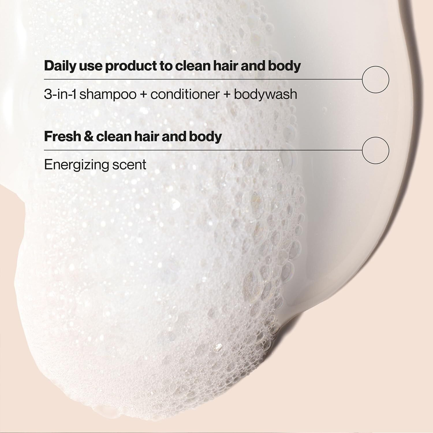 Suave Mens 3-In-1 Shampoo, Conditioner, & Body Wash, Travel-Size 6-Pack, Citrus Rush, 3 Oz Ea