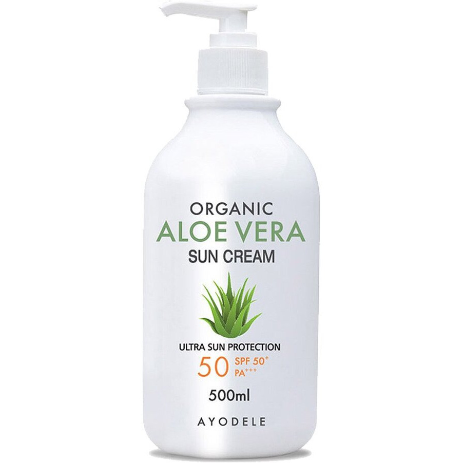 Ayodele Aloe Vera Spf50+ Pa+++ Body And Face Sunscreen 16.9 Oz