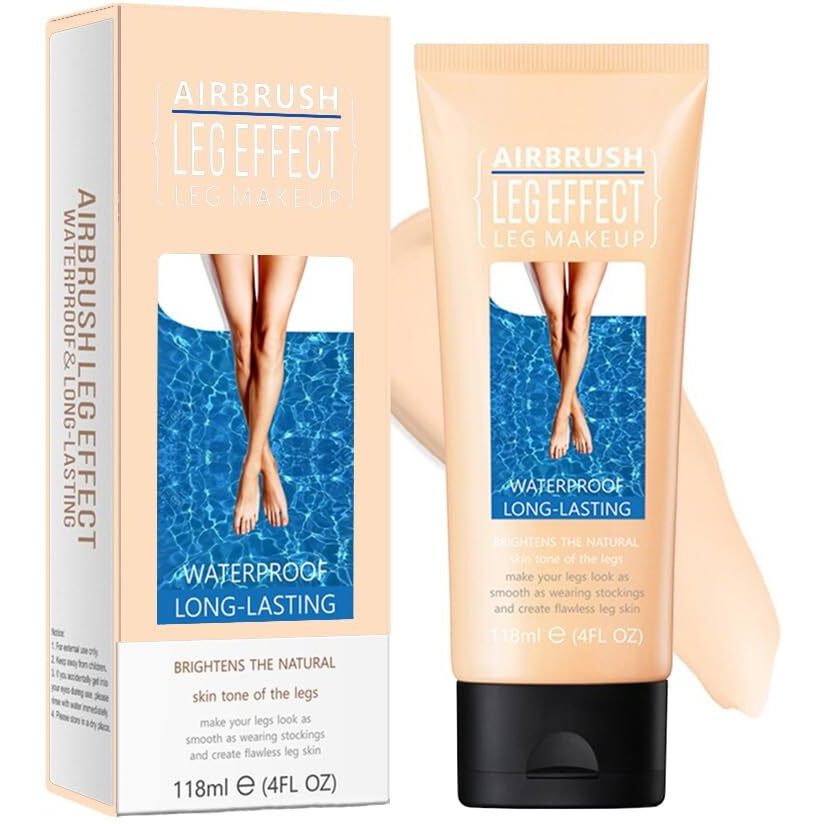 Leg Makeup Waterproof, No Transfer Body Concealer, Coverage For Vein, Scar, Tattoo (01 Fairest Glow, 1Pc)