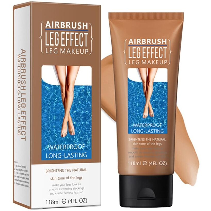 Leg Makeup Waterproof, No Transfer Body Concealer, Coverage For Vein, Scar, Tattoo (03 Bronze, 1Pc)