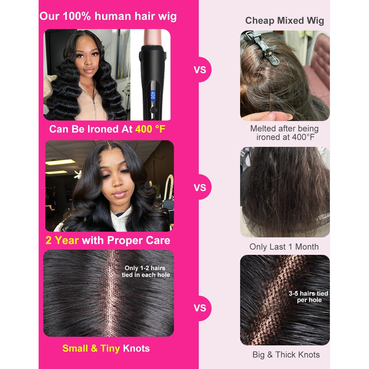 200% Density 13X6 Body Wave Wig, 100% Human Hair, [2-Year Life], Skinlike Hd Lace Front Wigs Human Hair Pre Plucked, Free Part With Baby Hair, [0.1Mm Ultra-Thin Hd Lace], 24 Inch