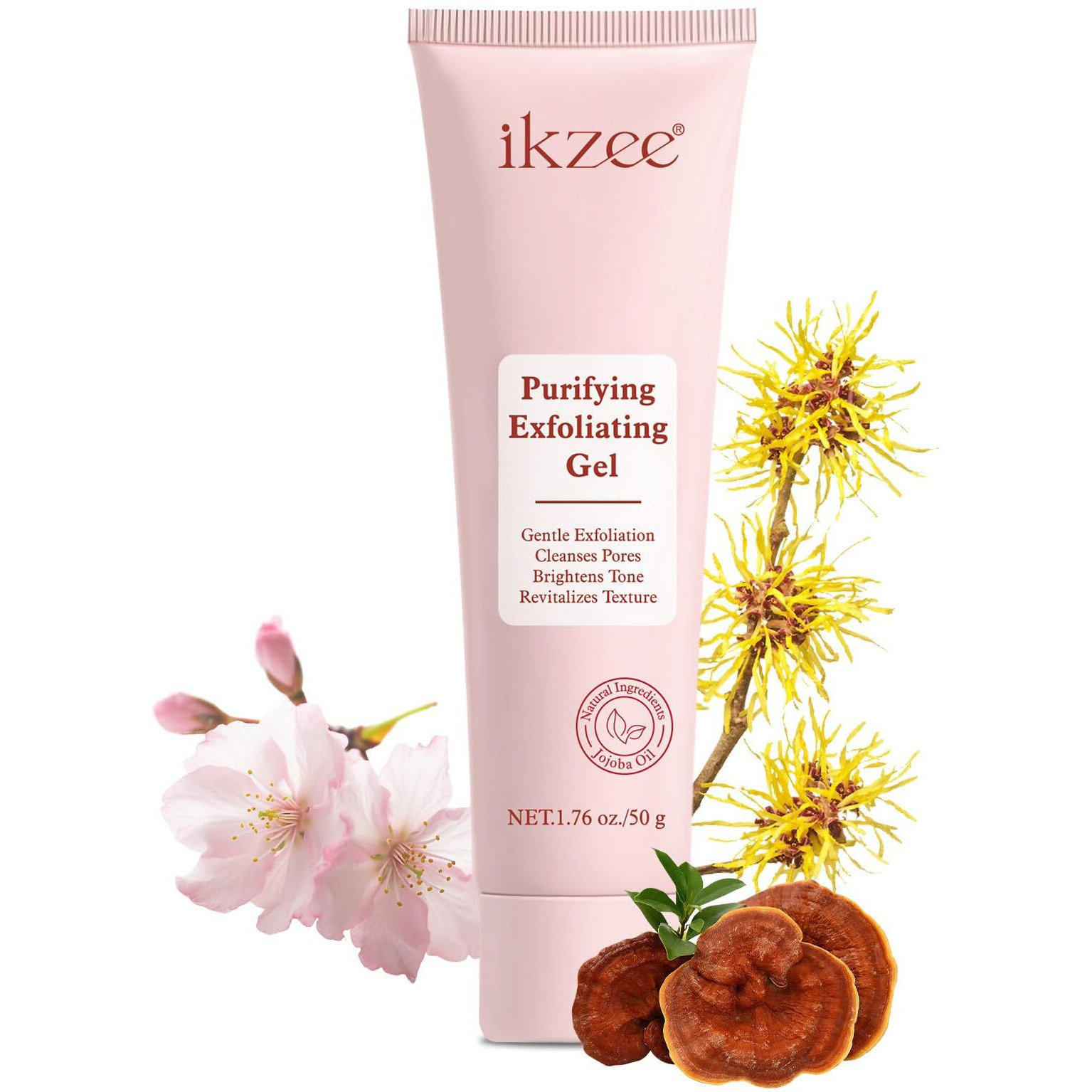 2 Pack Purifying Exfoliating Gel, Purifying Moisturizing_Gel Facial, Purify-Ing Exfoliat-Ing Scrub, Cleansing Face And Body Exfoliating_Scrub